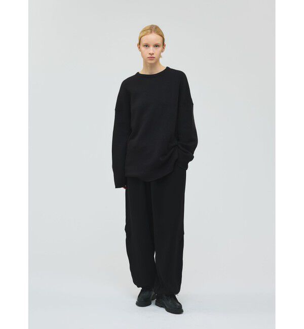 mizuiro ind「mizuiro ind ドローストリングヘムパンツ」|その他|