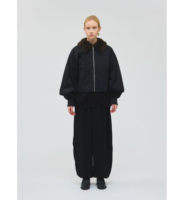 mizuiro ind「mizuiro ind ドローストリングヘムパンツ」|その他|