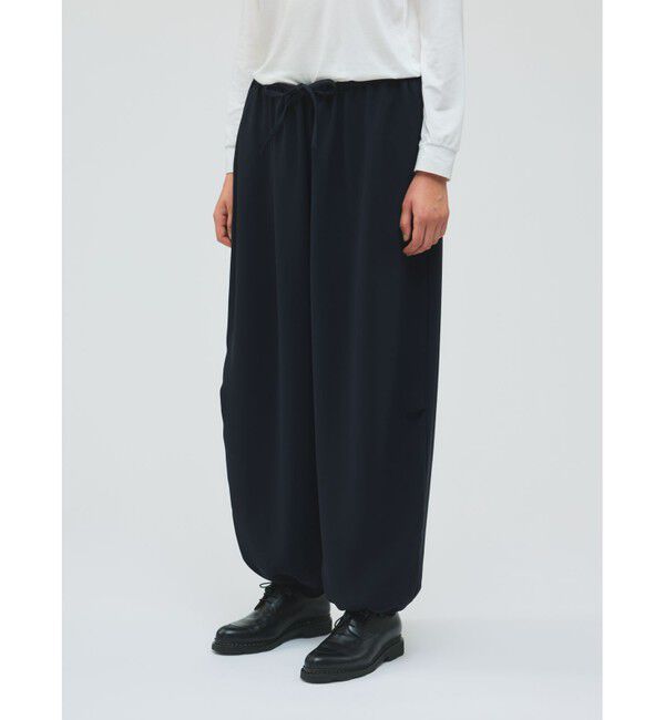 mizuiro ind「mizuiro ind ドローストリングヘムパンツ」|その他|