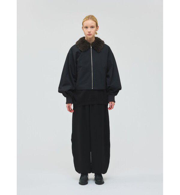 mizuiro ind「mizuiro ind ドローストリングヘムパンツ」|その他|