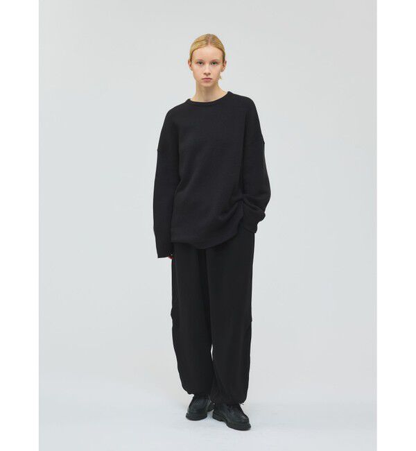 mizuiro ind「mizuiro ind ドローストリングヘムパンツ」|その他|