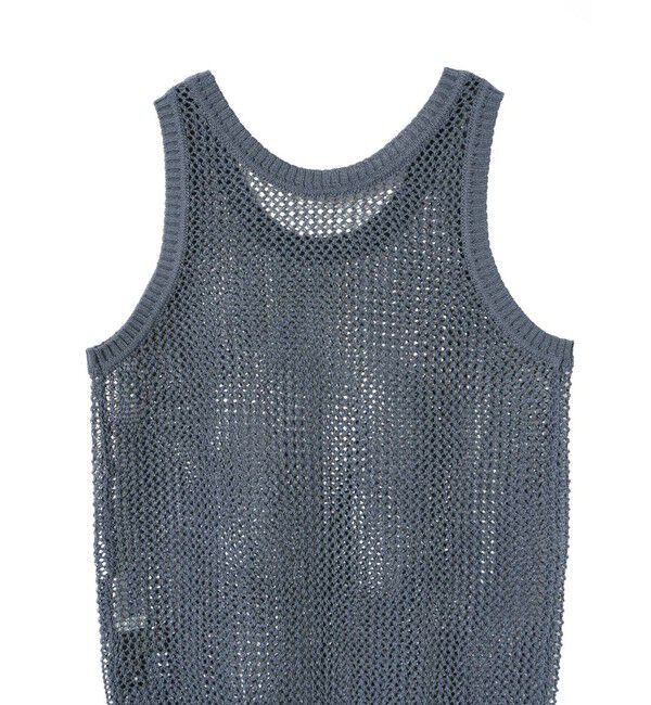 MIDIUMISOLID「MIDIUMISOLID for Ladies メッシュタンクプルオーバー」|ベスト・ジレ|