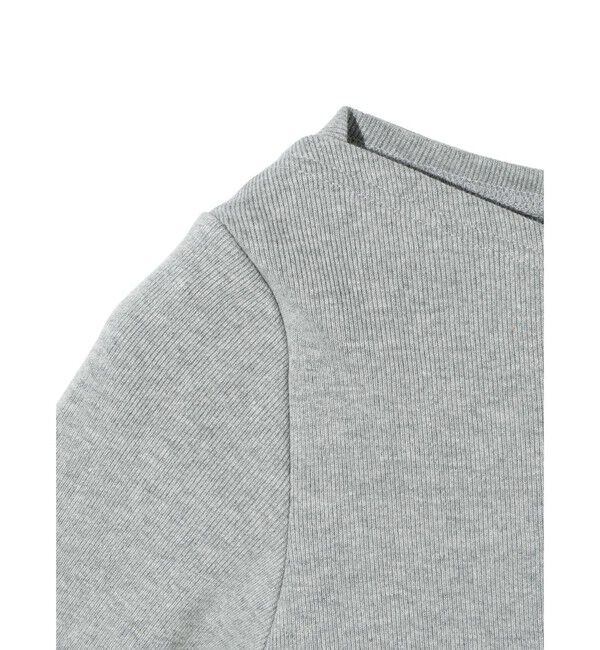 MIDIUMISOLID「MIDIUMISOLID for Ladies リブプルオーバー」|Tシャツ・カットソー|