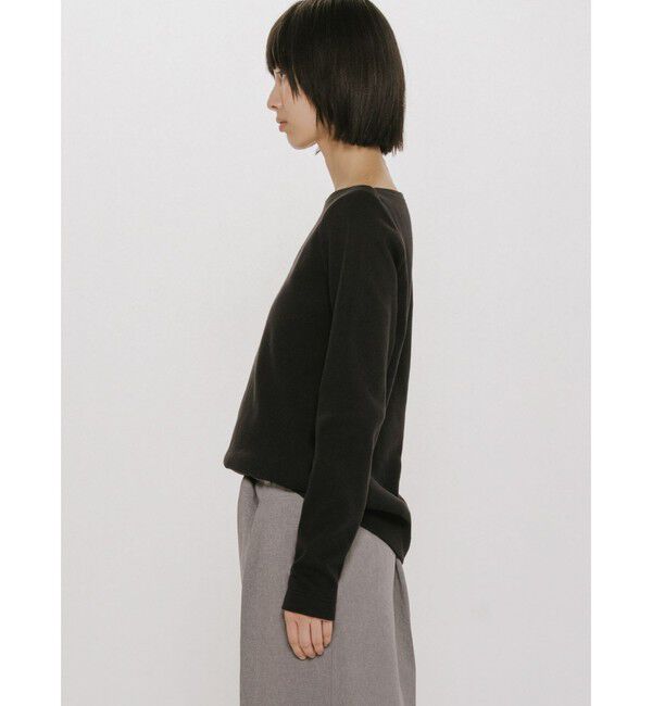 MIDIUMISOLID「MIDIUMISOLID for Ladies リブプルオーバー」|Tシャツ・カットソー|