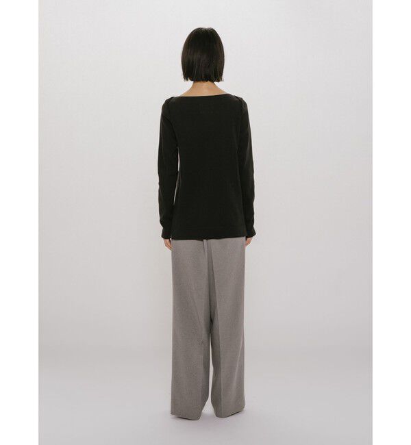 MIDIUMISOLID「MIDIUMISOLID for Ladies リブプルオーバー」|Tシャツ・カットソー|