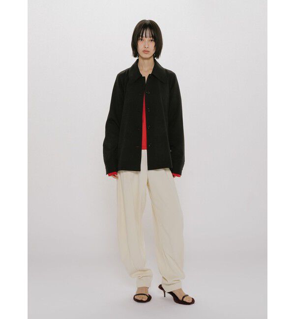 MIDIUMISOLID「MIDIUMISOLID for Ladies リブイージーコクーンパンツ」|その他|