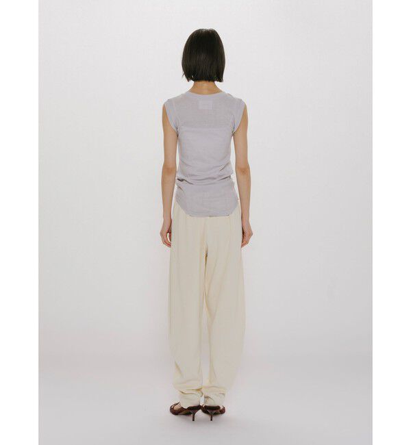 MIDIUMISOLID「MIDIUMISOLID for Ladies リブイージーコクーンパンツ」|その他|