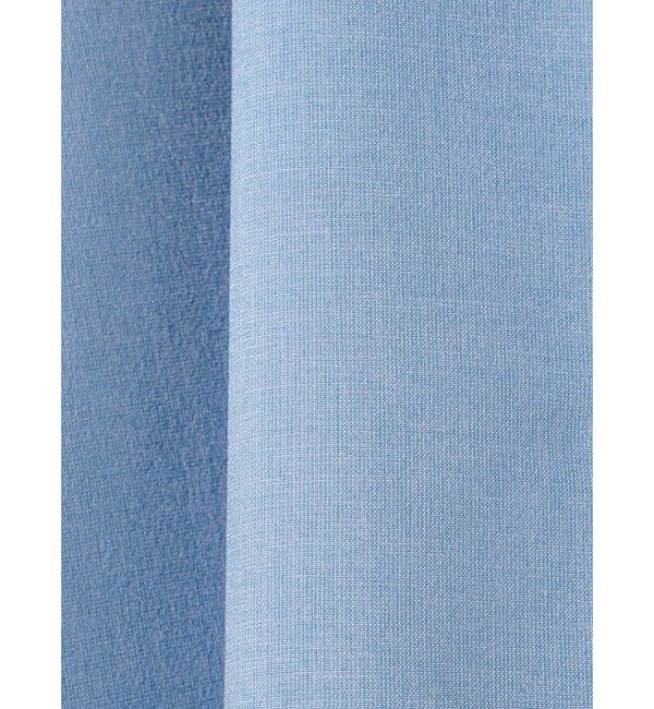 MIDIUMISOLID「MIDIUMISOLID for Ladies ボリュームスリーブシャツチュニック」|シャツ・ブラウス|