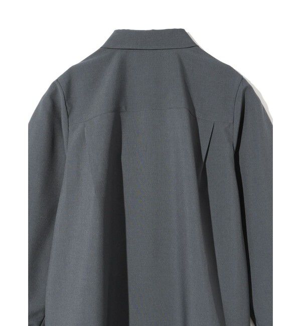 MIDIUMISOLID「MIDIUMISOLID for Ladies ボリュームスリーブシャツチュニック」|シャツ・ブラウス|