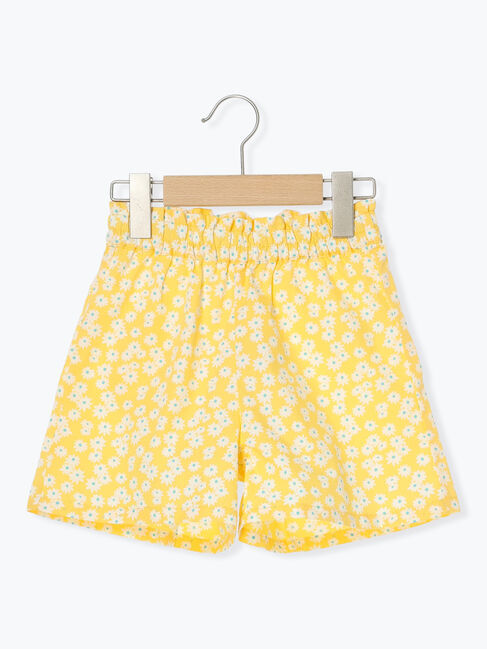 Samansa Mos2 Lagom「小花柄ショートパンツ(セットアップ可)」|その他|イエロー