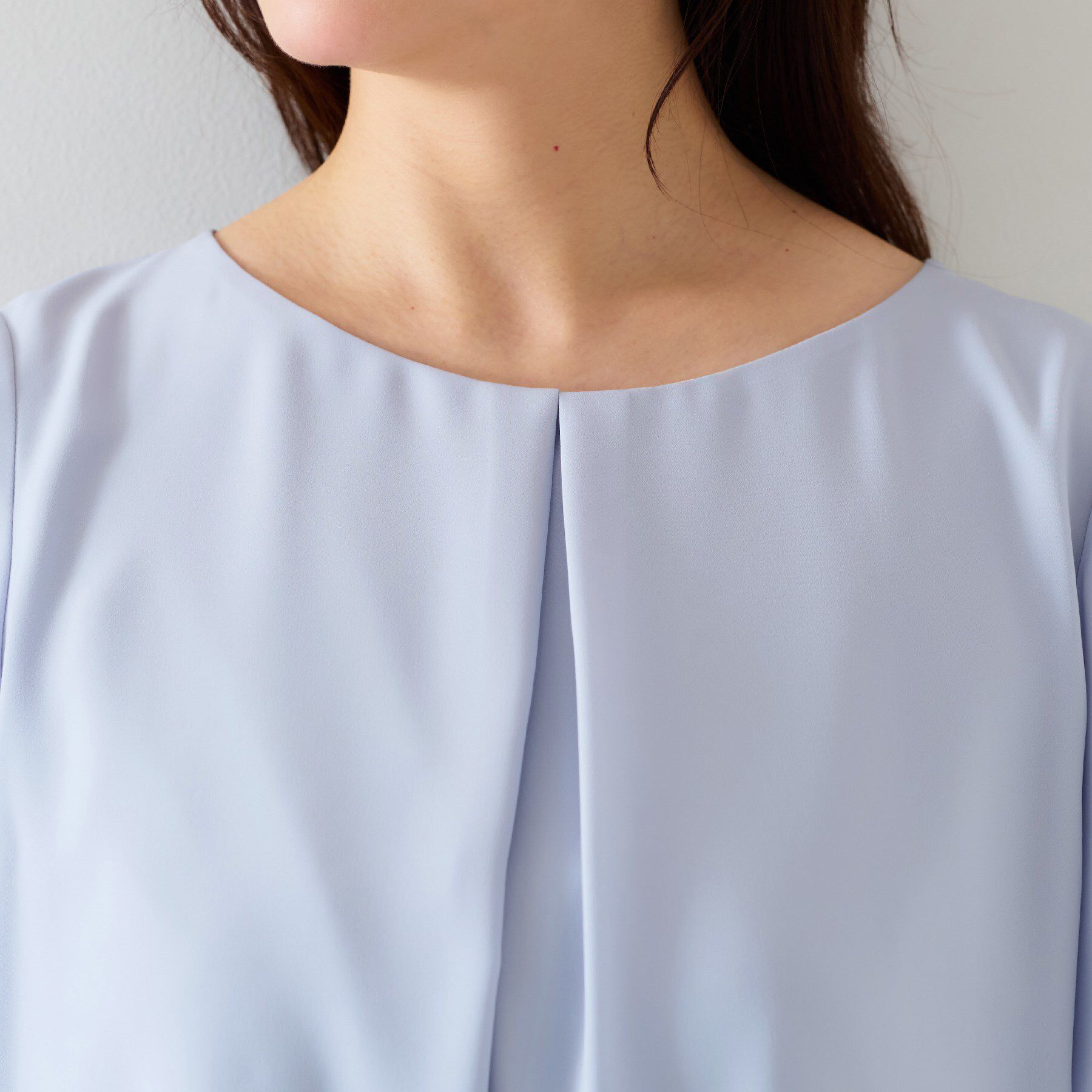 UNTITLED「【通勤／二の腕カバー】フロントタックブラウス」|シャツ・ブラウス|