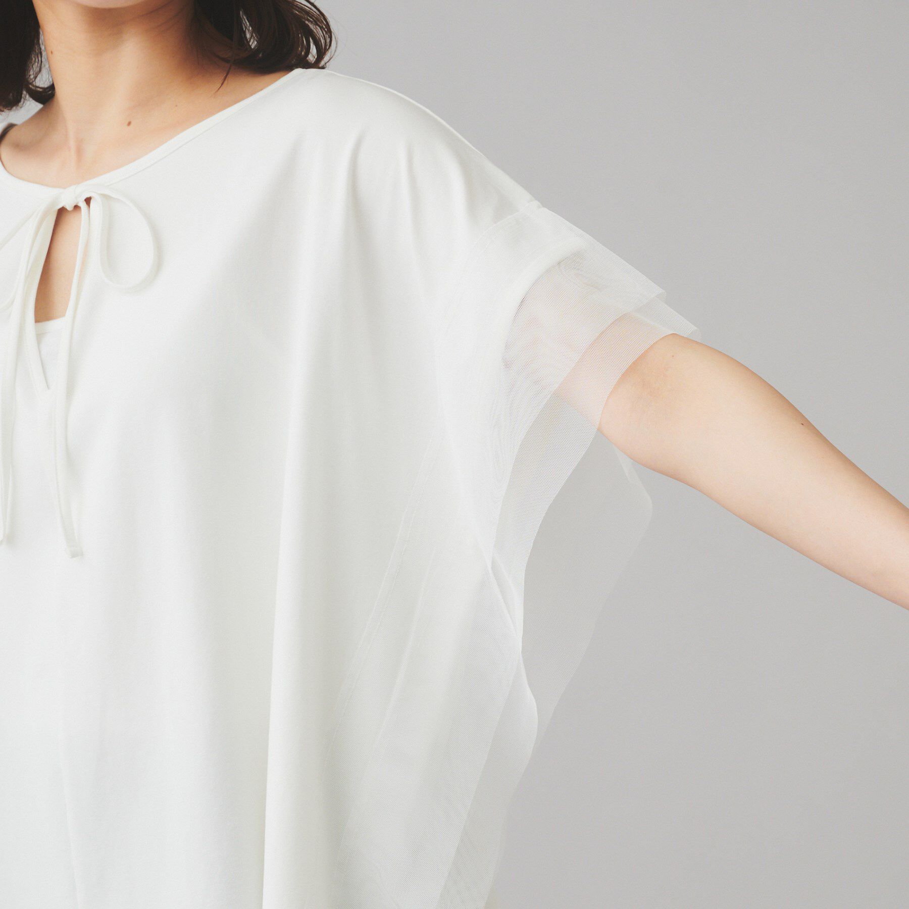 UNTITLED「【TORRAZZO DONNA】前後2wayポンチョプルオーバー」|Tシャツ・カットソー|