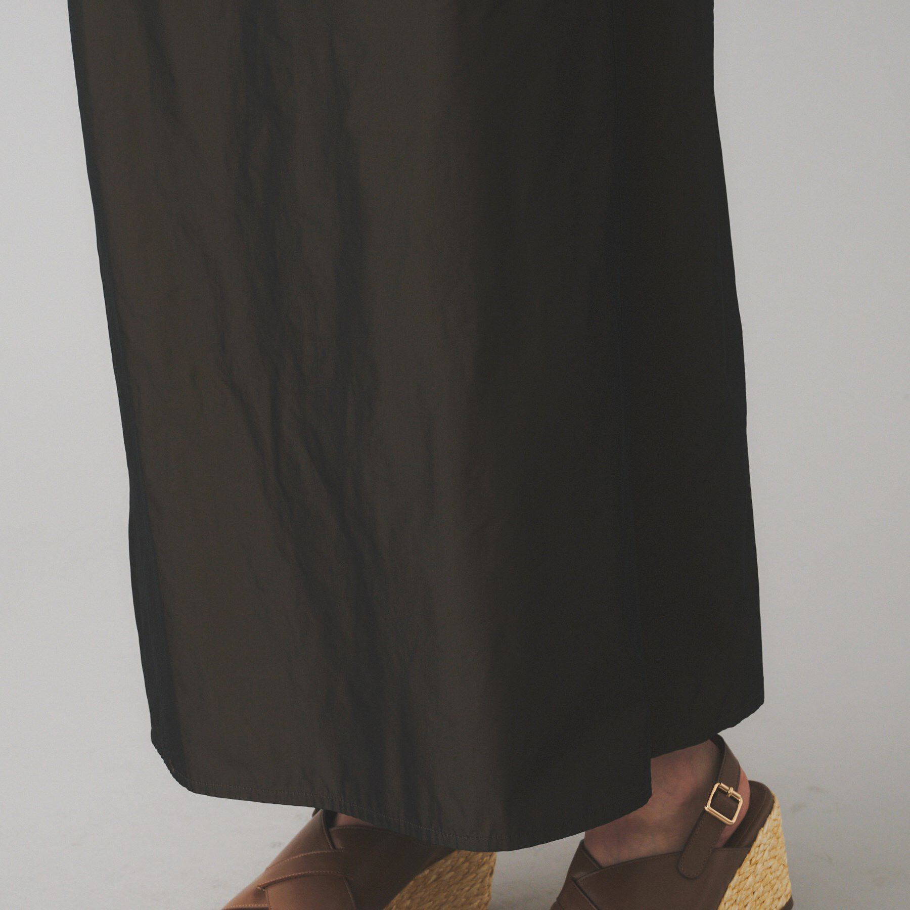 UNTITLED「【Liyoca】タフタキャミワンピース」|ワンピース|