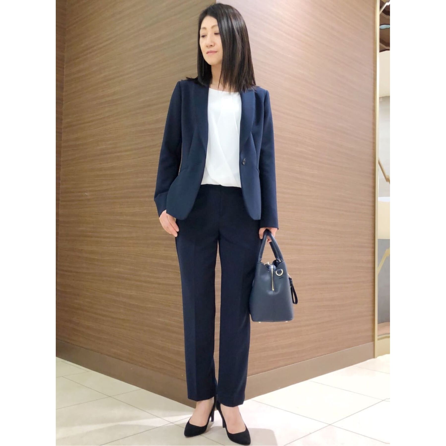 COUP DE CHANCE「【洗える／日本製】ドレープブラウス」|シャツ・ブラウス|