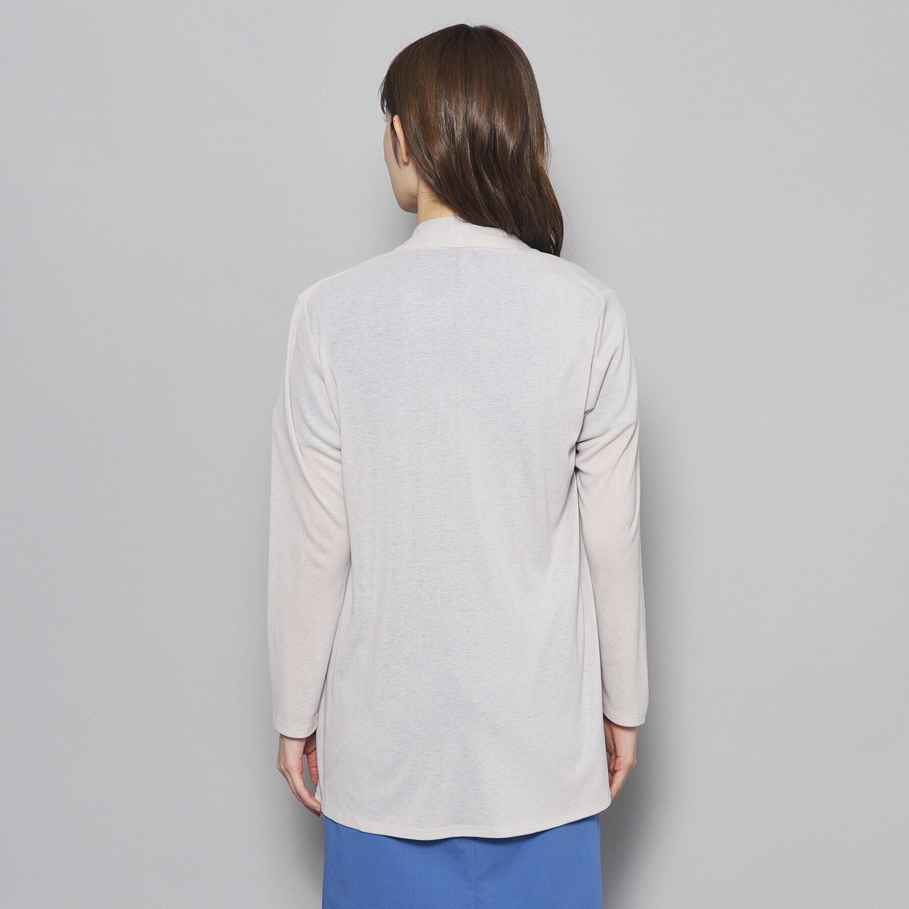 COUP DE CHANCE「【洗える／日本製／UV対策／接触冷感】夏におすすめ！定番ジャージ素材カーディガン」|カーディガン|