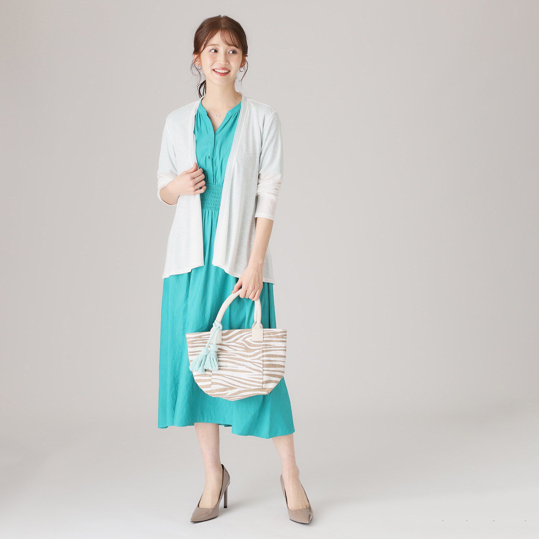 COUP DE CHANCE「【洗える】着流しカーディガン」|カーディガン|