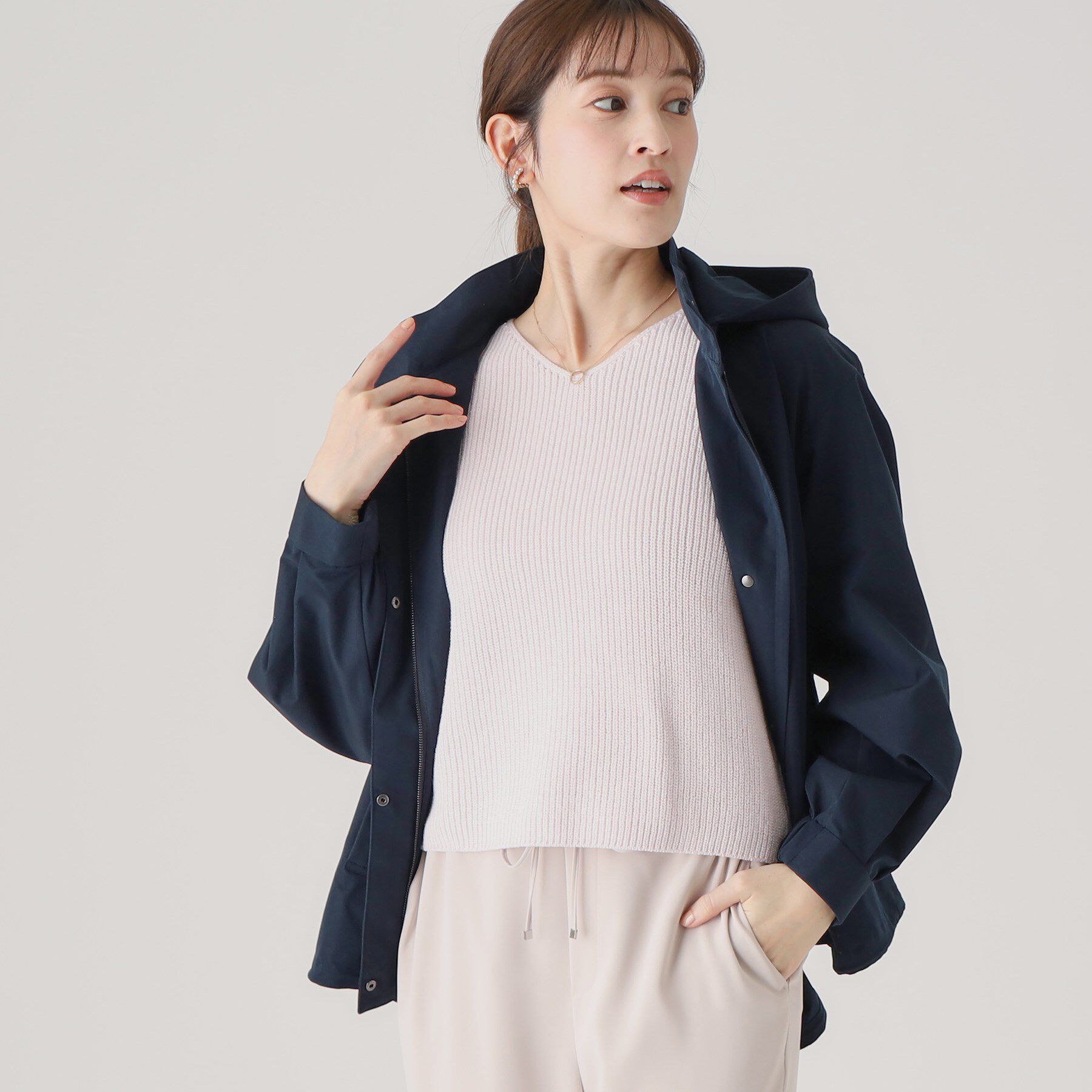 COUP DE CHANCE「【洗える／撥水加工】マウンテンパーカ」|ブルゾン・スタジャン|