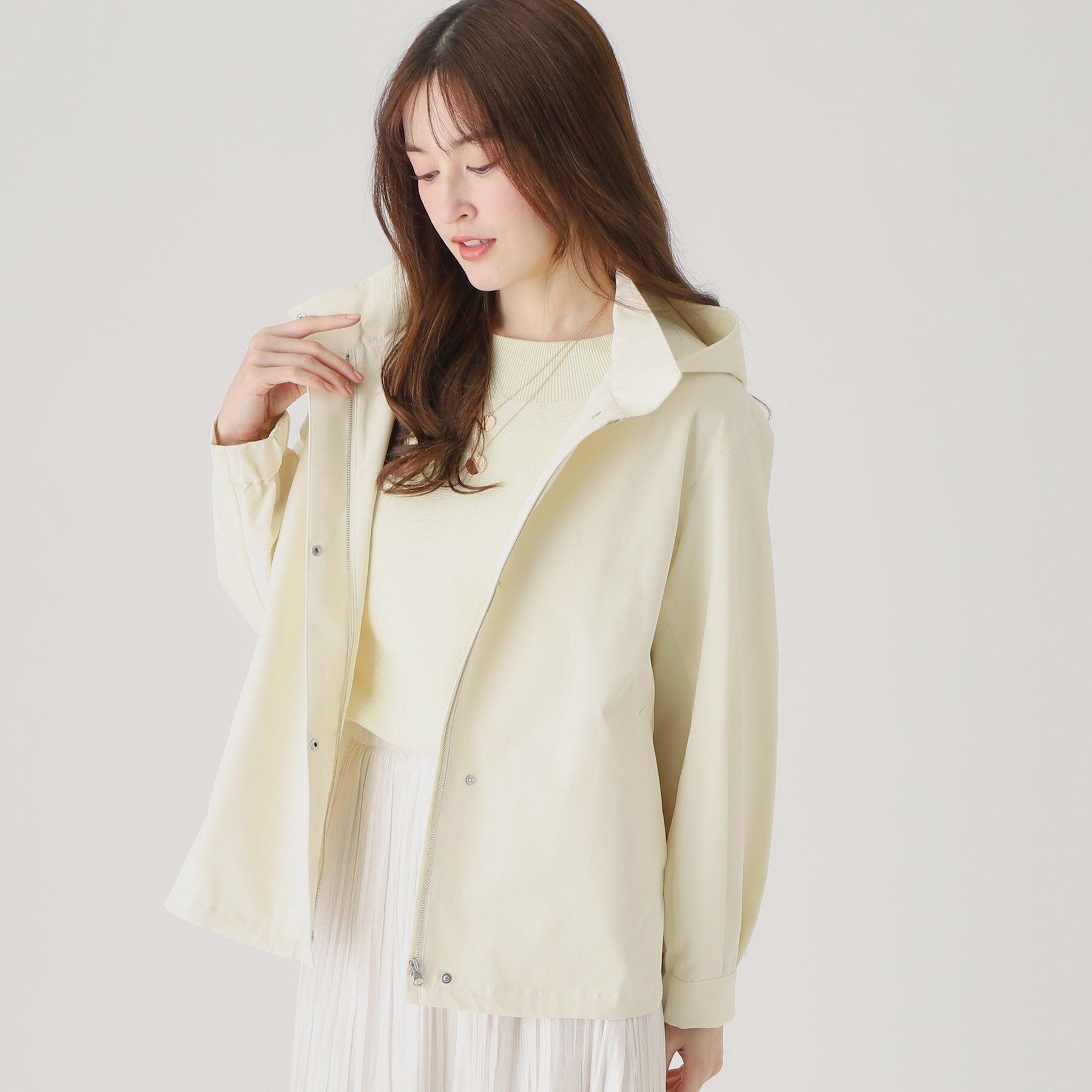 COUP DE CHANCE「【洗える／撥水加工】マウンテンパーカ」|ブルゾン・スタジャン|