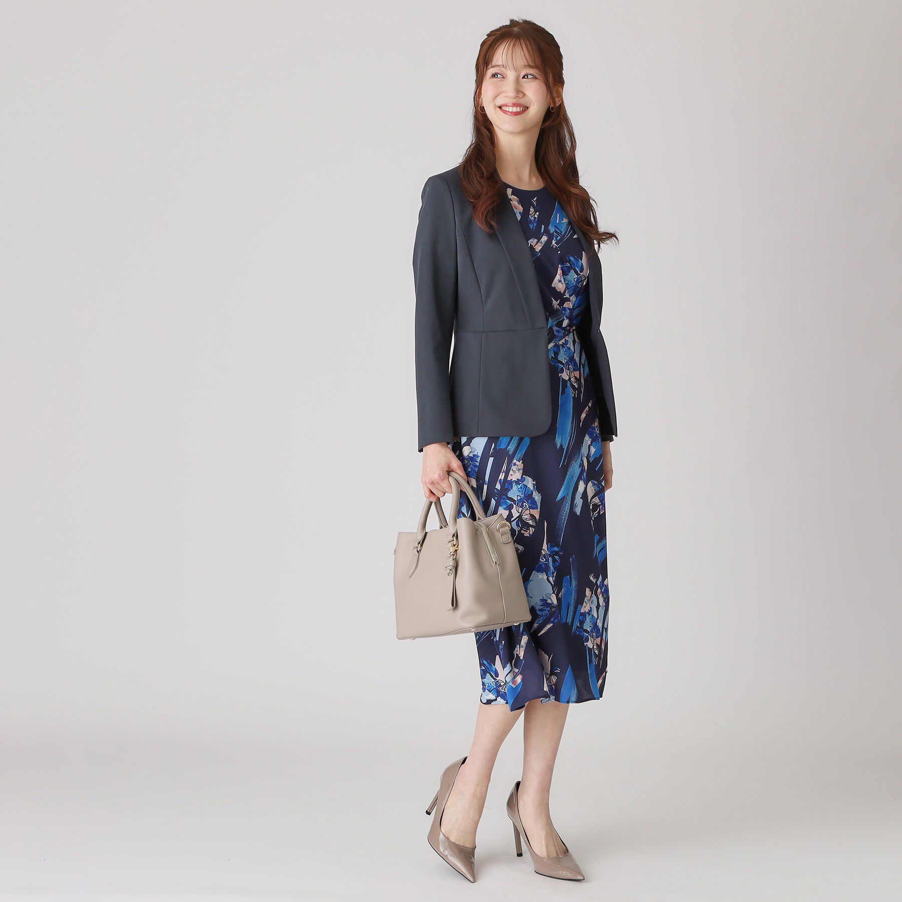 COUP DE CHANCE「【洗える／日本製】ショールカラージャケット」|ノーカラージャケット|