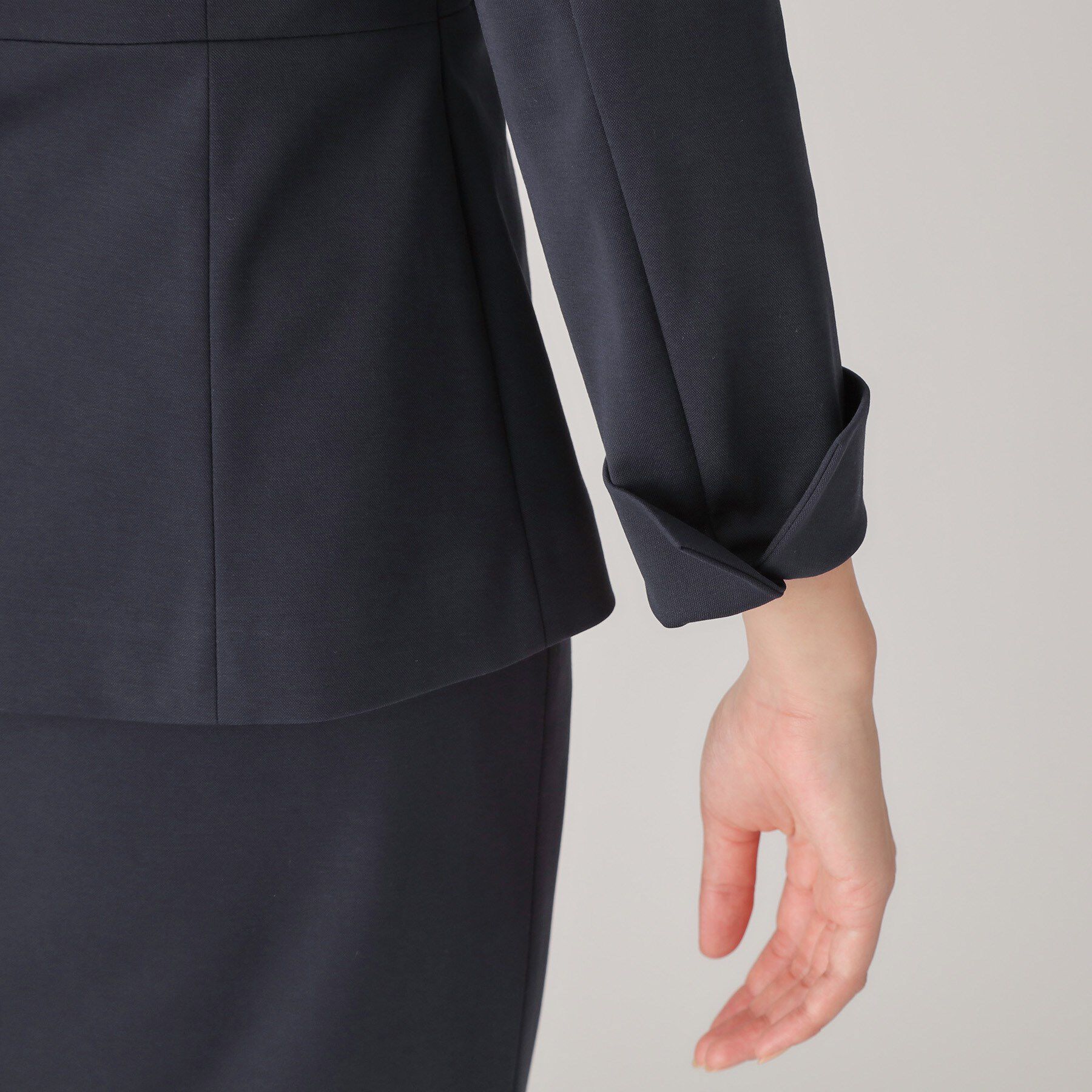 COUP DE CHANCE「【洗える／日本製】ショールカラージャケット」|ノーカラージャケット|