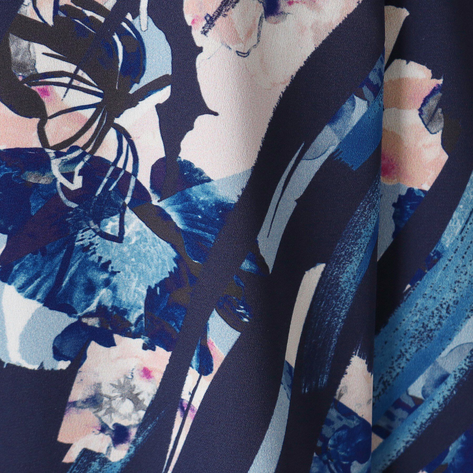 COUP DE CHANCE「【洗える／日本製】変形フラワー柄ワンピース」|ワンピース|