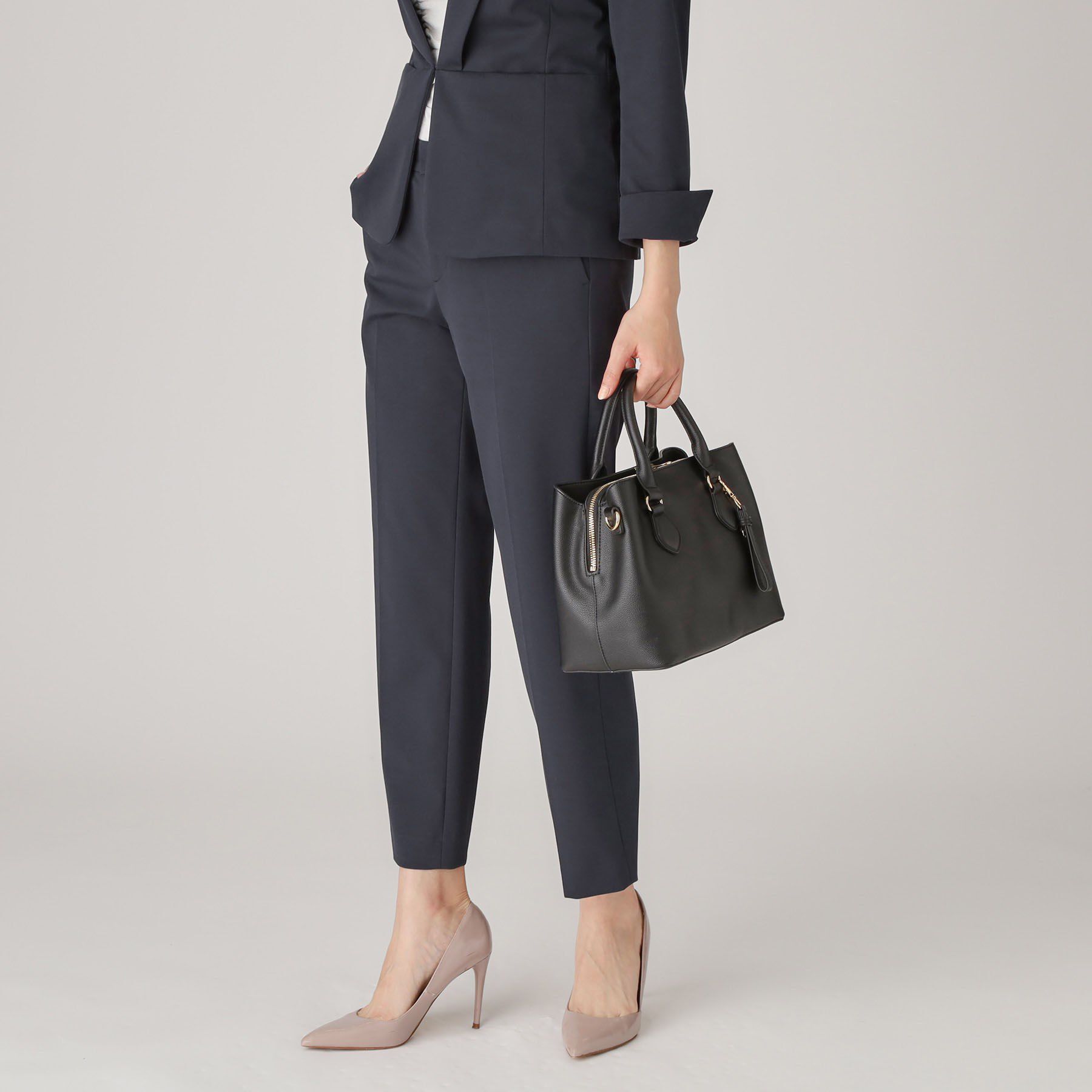 COUP DE CHANCE「【洗える／日本製】ストレートパンツ」|その他|ネイビー(094)