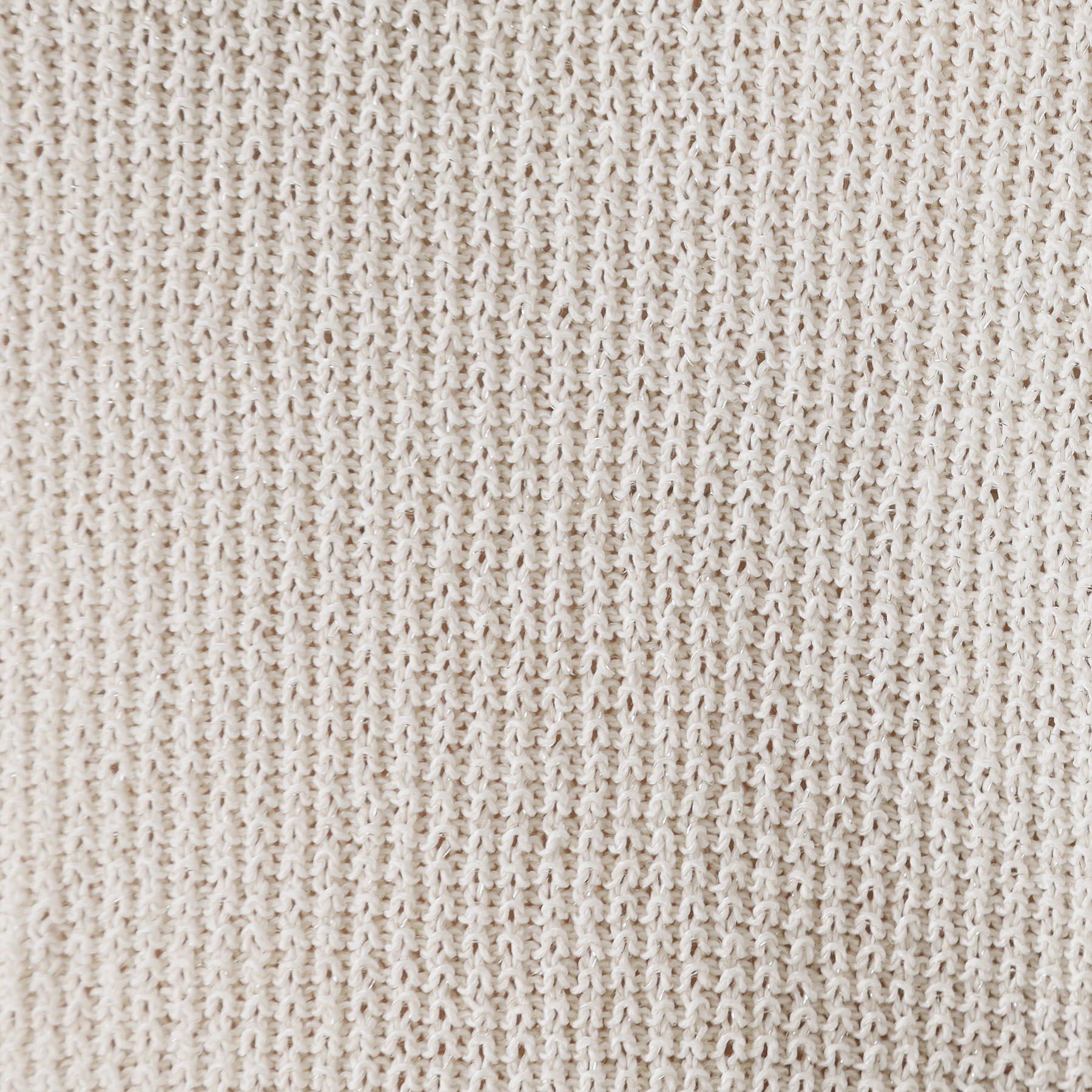 COUP DE CHANCE「【洗える／日本製】ラメ和紙混ニットトップス」|ニット・セーター|