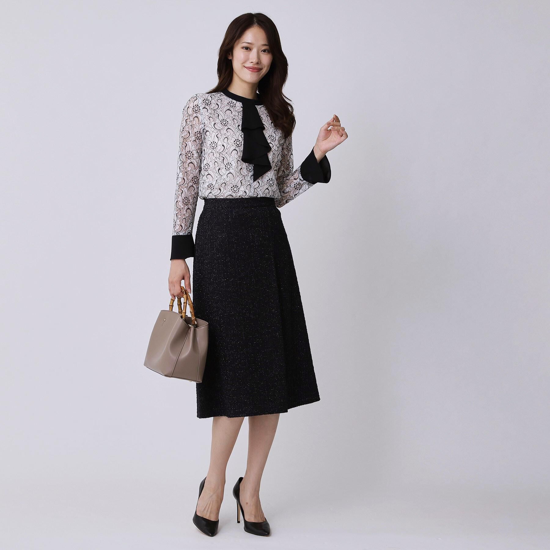 COUP DE CHANCE「【日本製】フラワーレースブラウス」|シャツ・ブラウス|