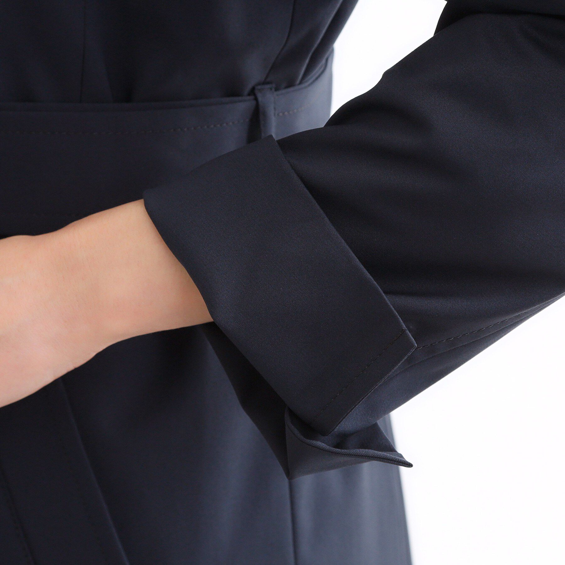 Reflect「【フォーマル／通勤／ライナー取り外し可】中綿ライナー付トレンチコート」|トレンチコート|