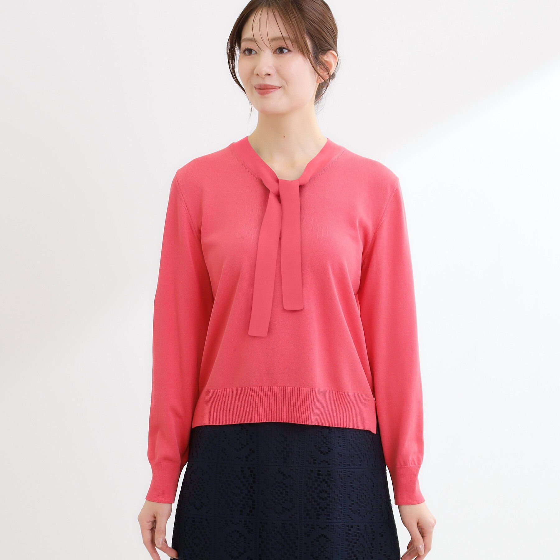 Reflect「ハイゲージボウタイニット」|ニット・セーター|