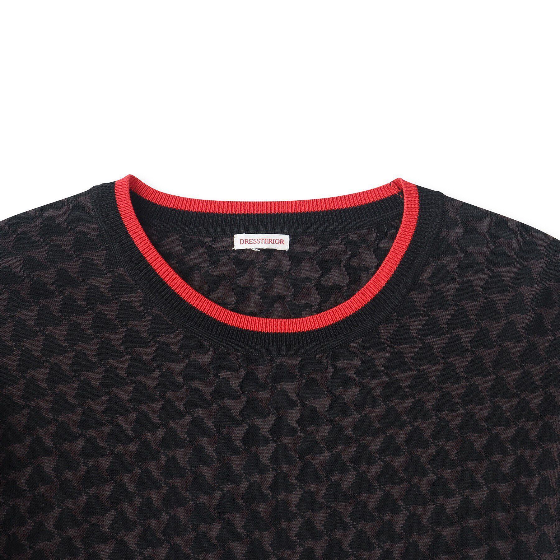 DRESSTERIOR「トリニティジャカードニット」|ニット・セーター|