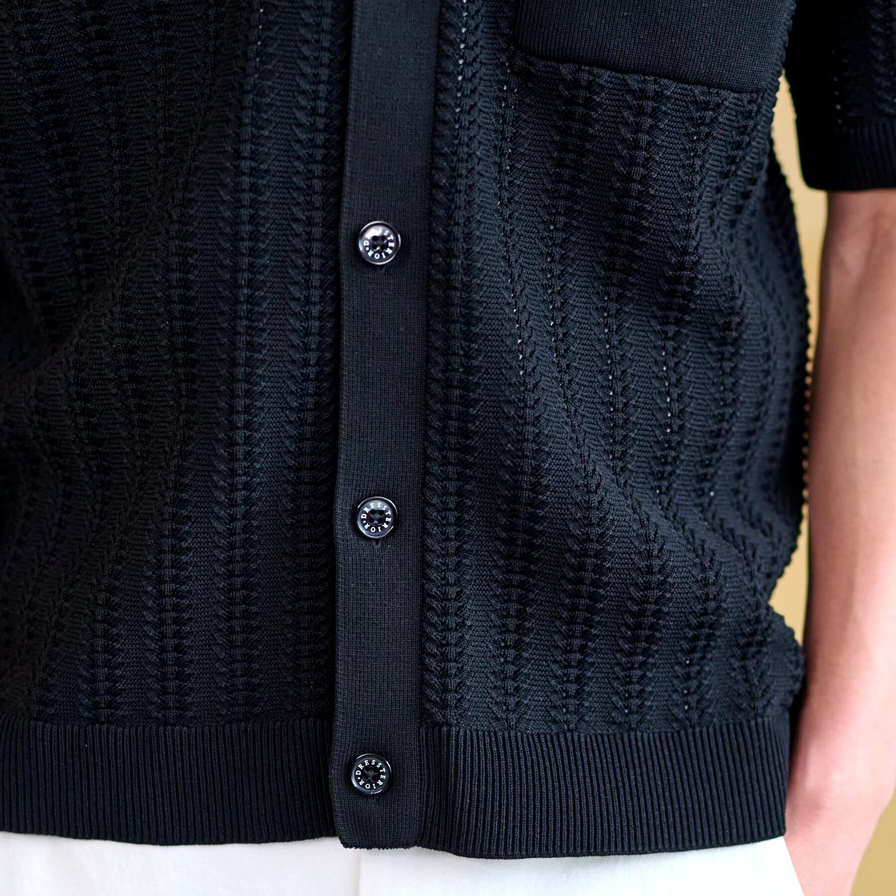 DRESSTERIOR「【Safari5月号掲載】オーガニックコットン キューバニットシャツ」|ニット・セーター|