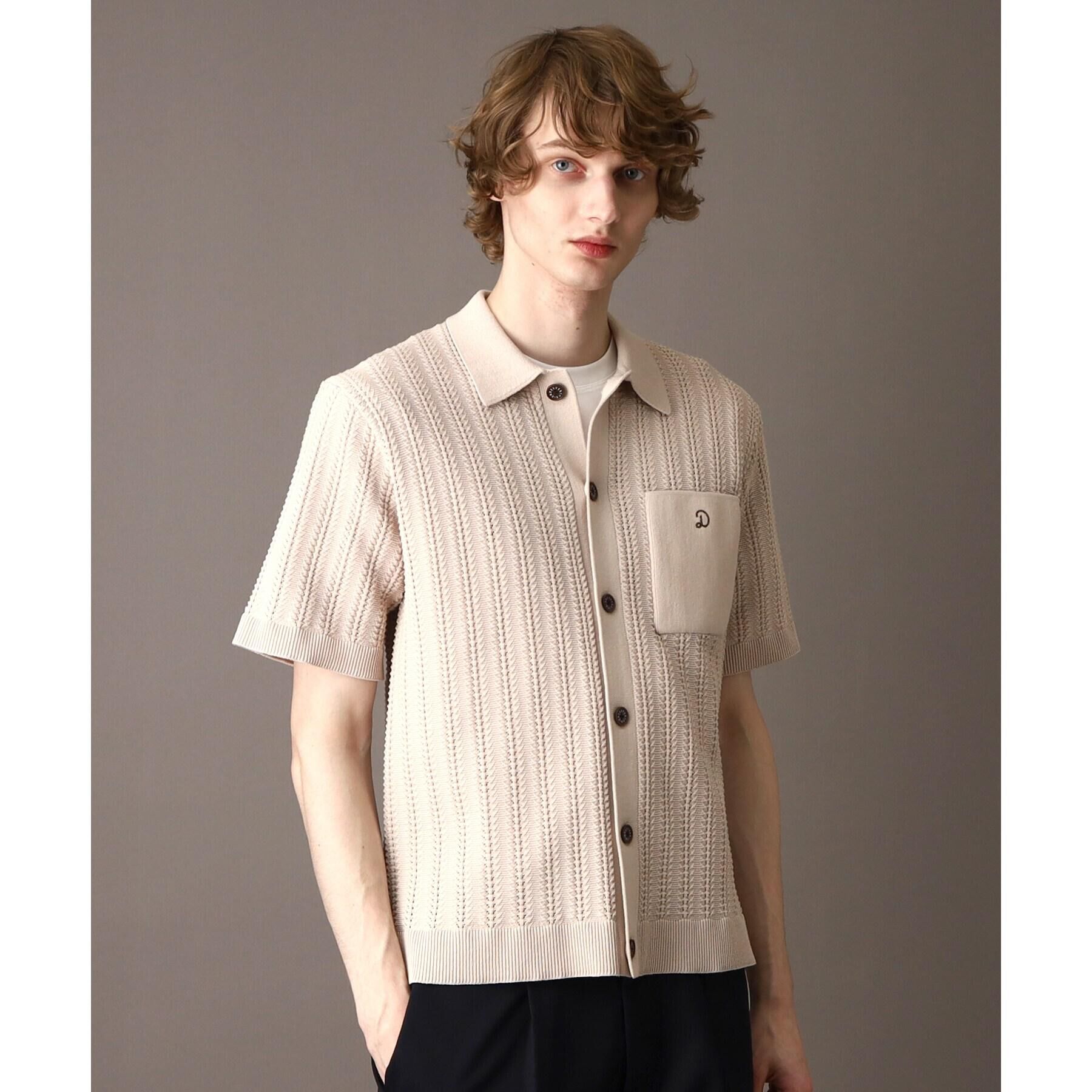 DRESSTERIOR「【Safari5月号掲載】オーガニックコットン キューバニットシャツ」|ニット・セーター|