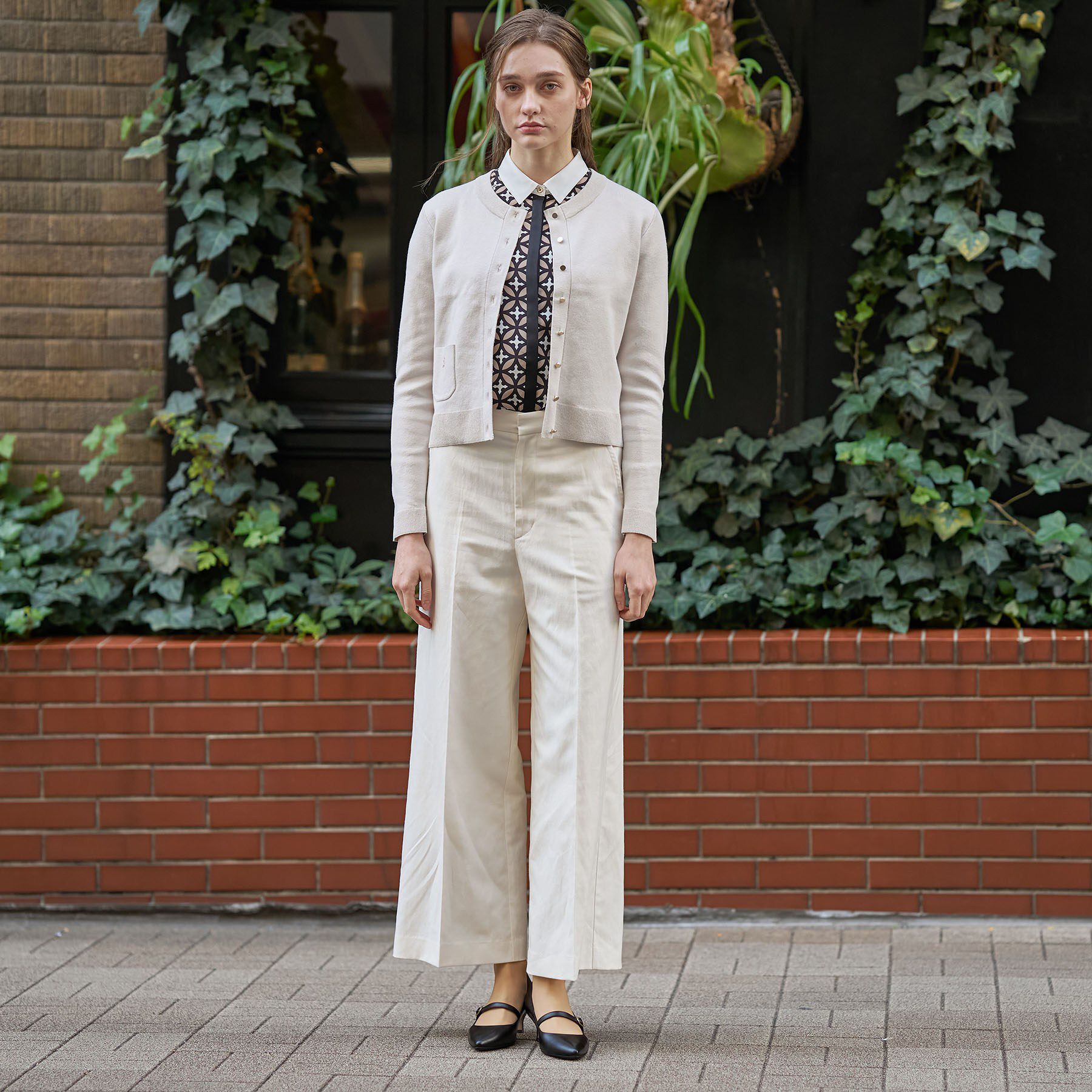 DRESSTERIOR「ウォッシャブルコットンカシミヤカーディガン」|カーディガン|