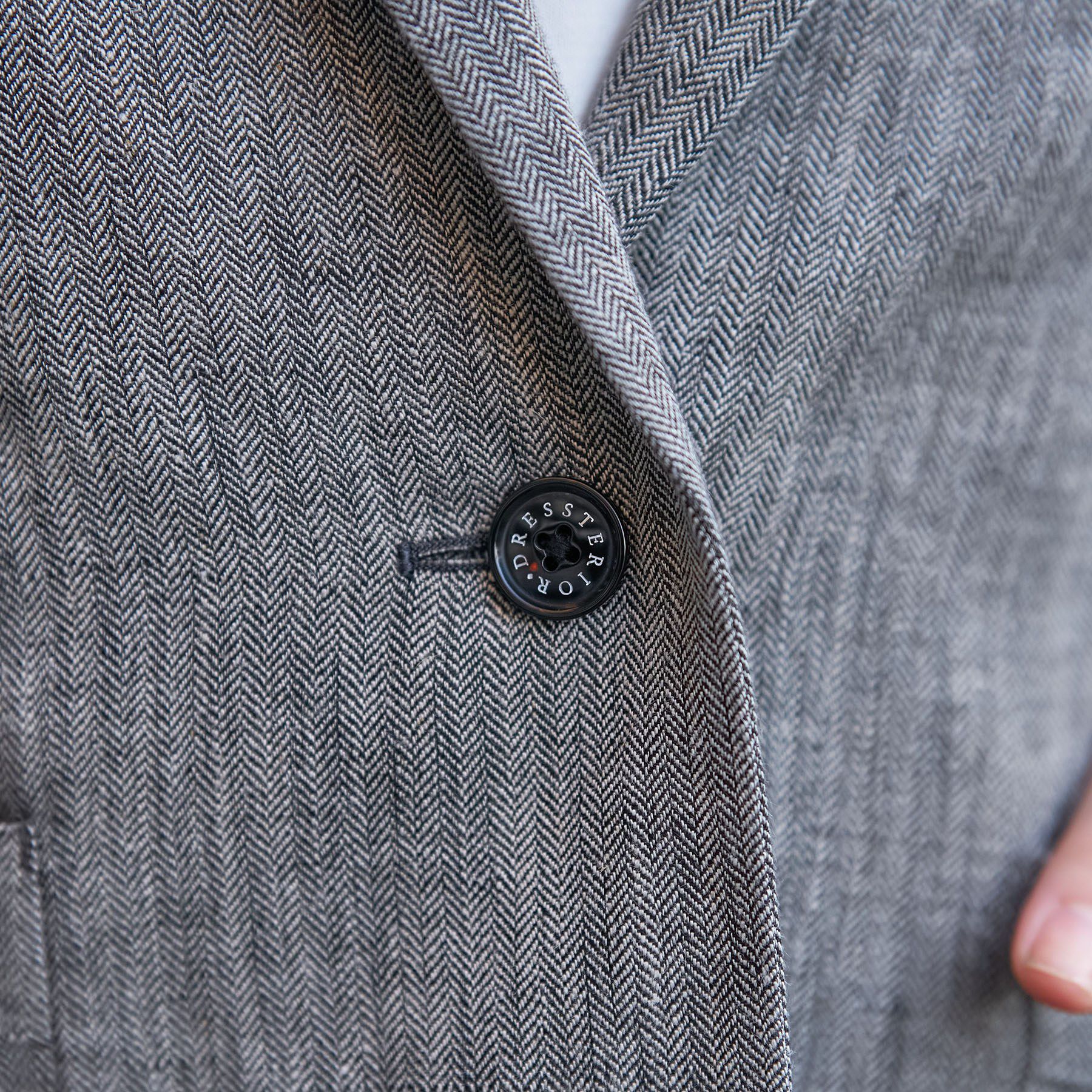 DRESSTERIOR「ウォッシャブルリネンライトジャケット」|テーラードジャケット|