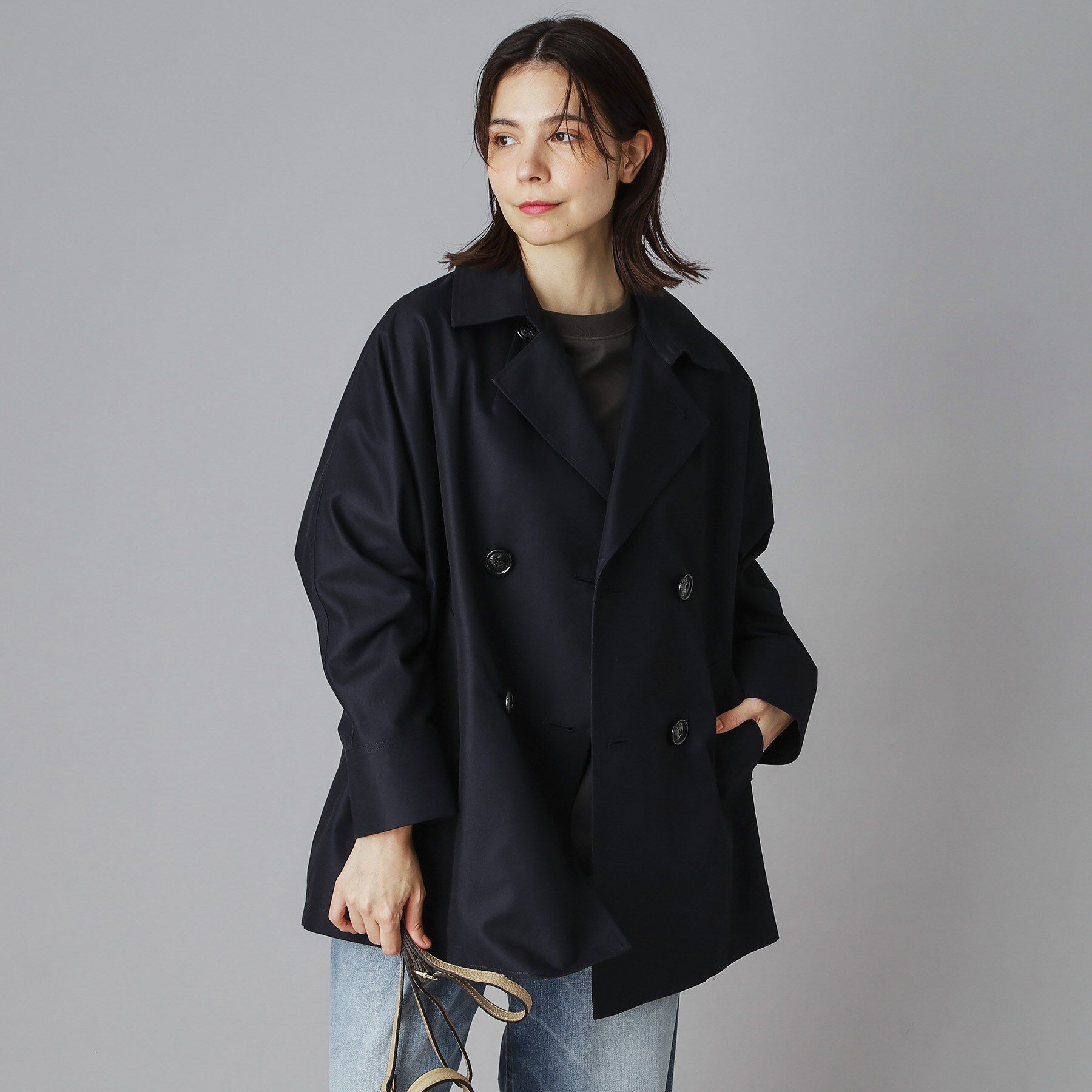 DRESSTERIOR「TICCA（ティッカ）ショートテントトレンチコート」|トレンチコート|