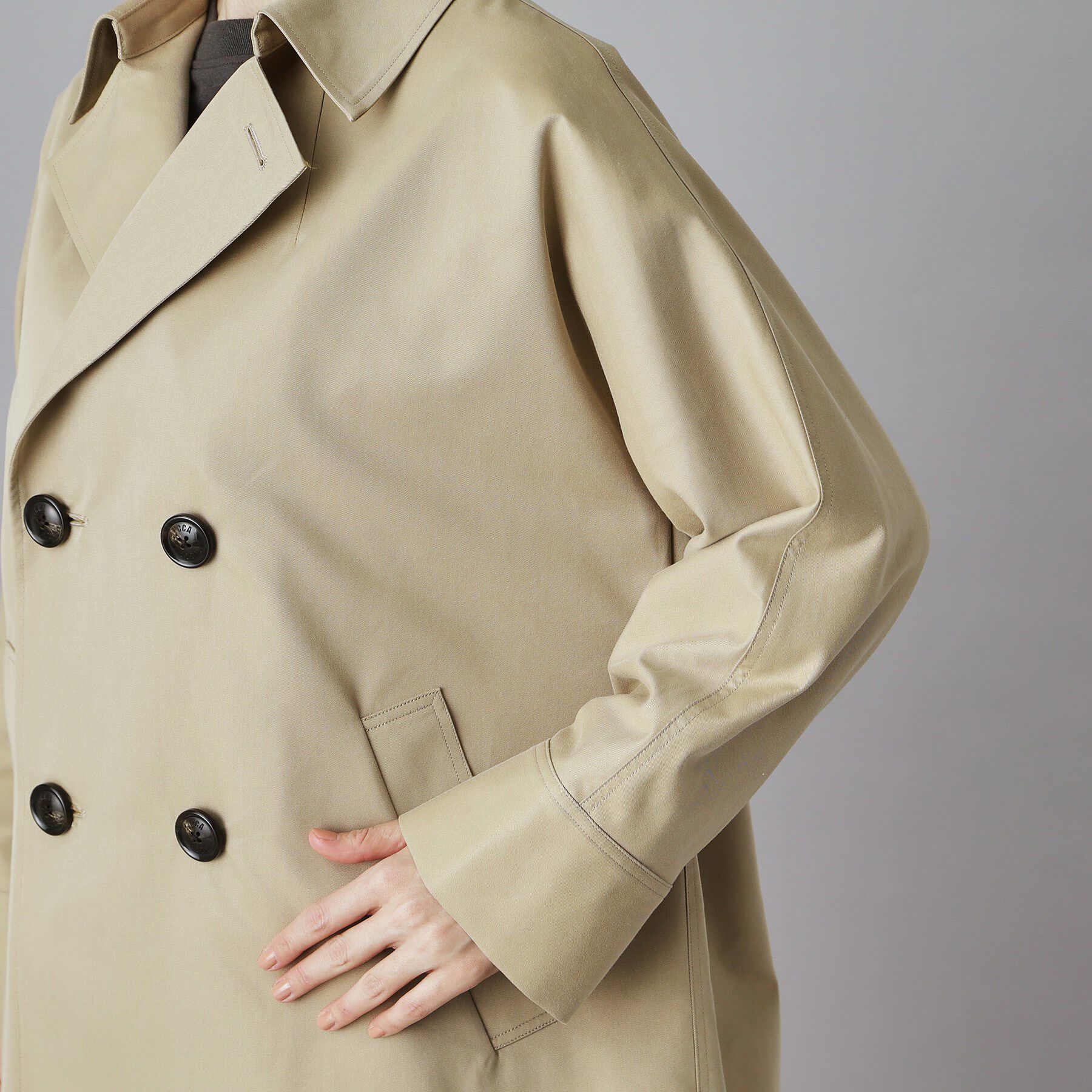 DRESSTERIOR「TICCA（ティッカ）ショートテントトレンチコート」|トレンチコート|