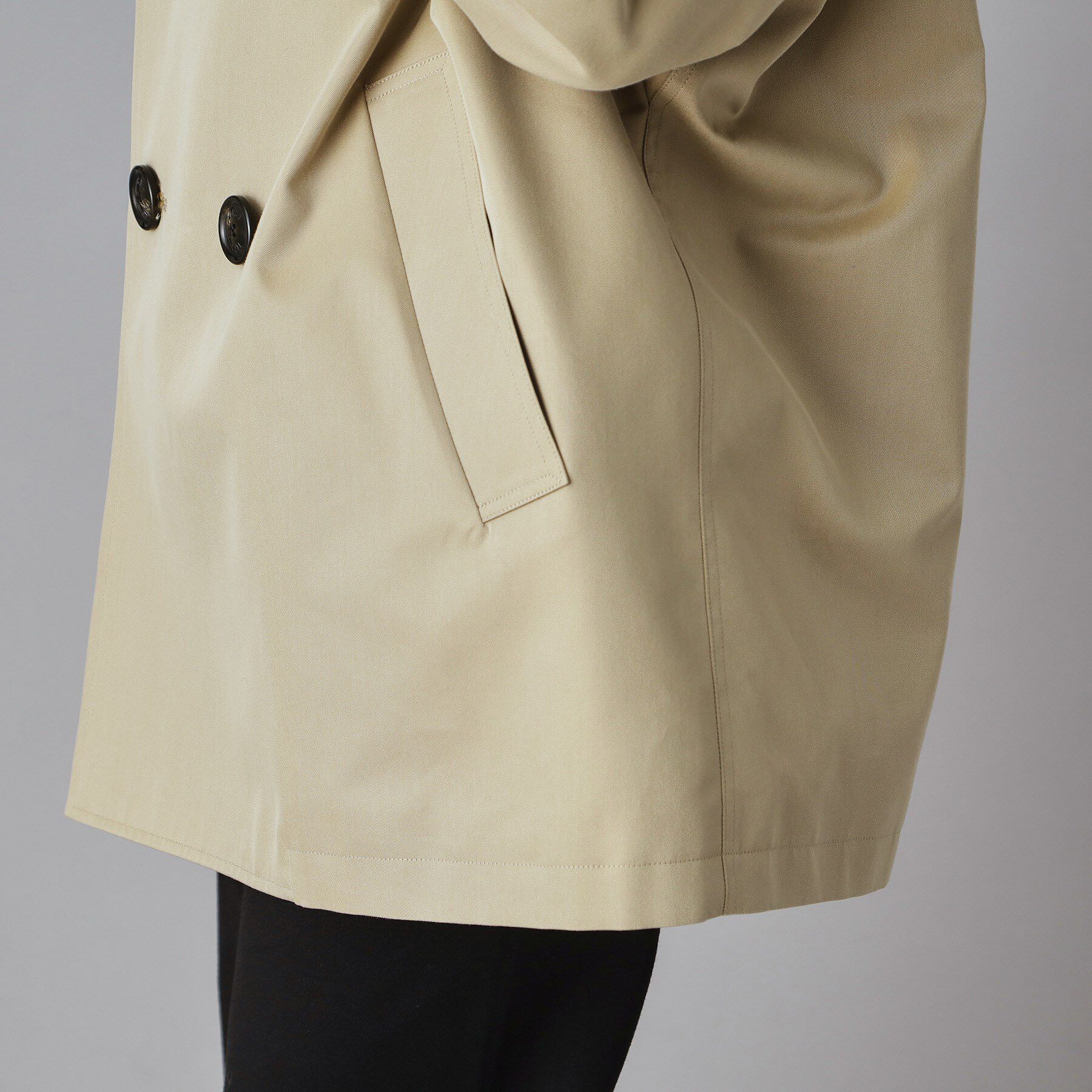 DRESSTERIOR「TICCA（ティッカ）ショートテントトレンチコート」|トレンチコート|