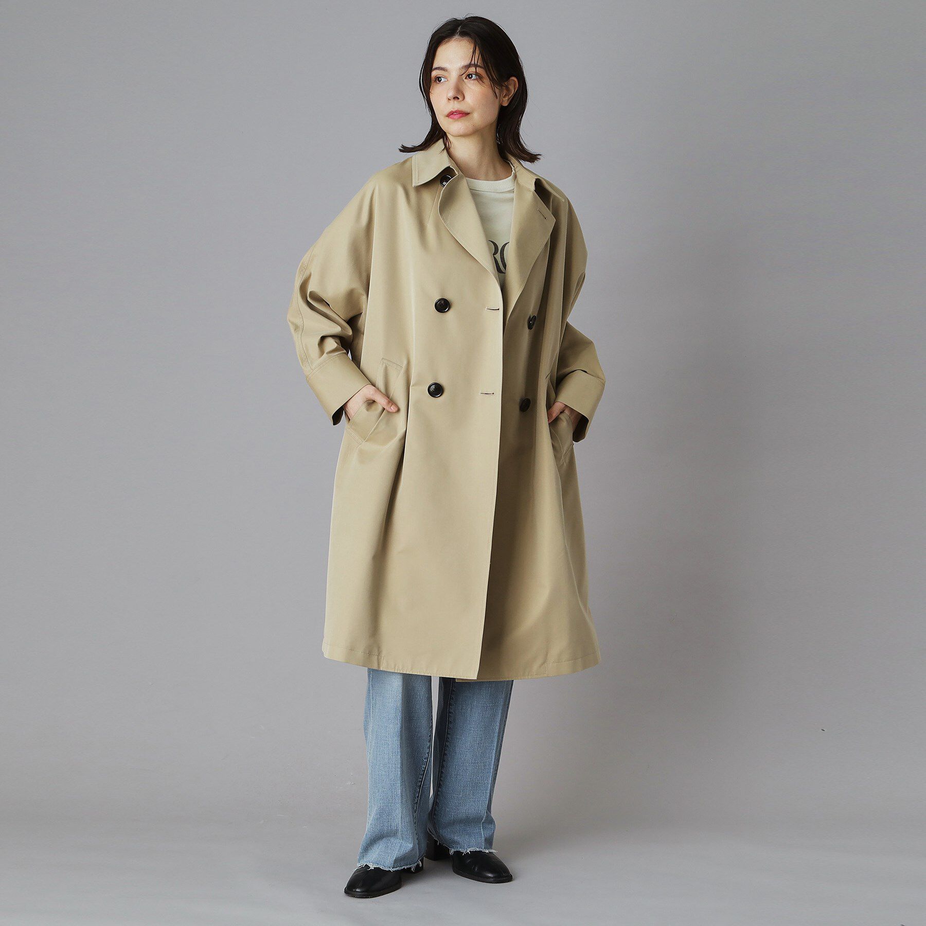 DRESSTERIOR「TICCA（ティッカ）テントトレンチコート」|トレンチコート|