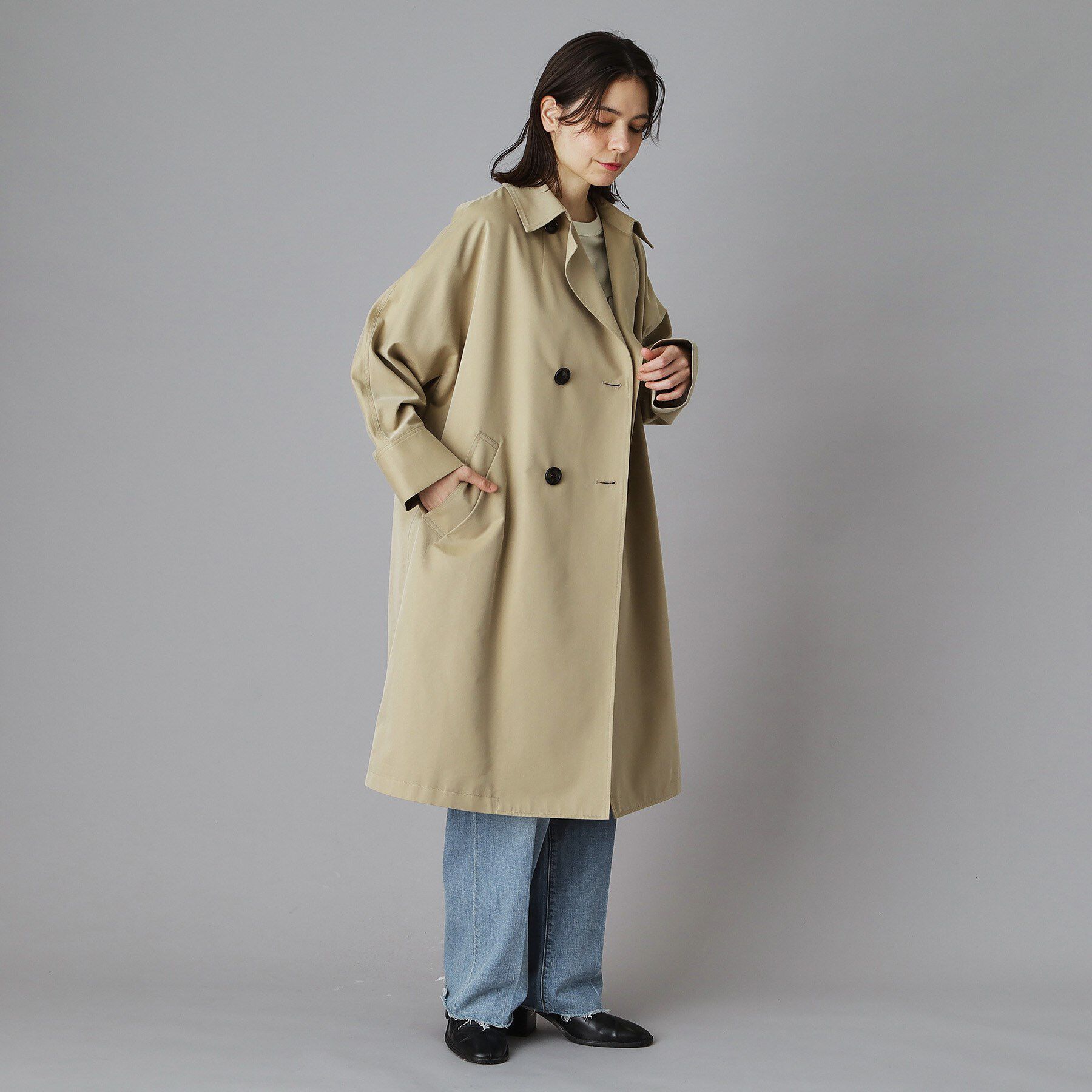 DRESSTERIOR「TICCA（ティッカ）テントトレンチコート」|トレンチコート|