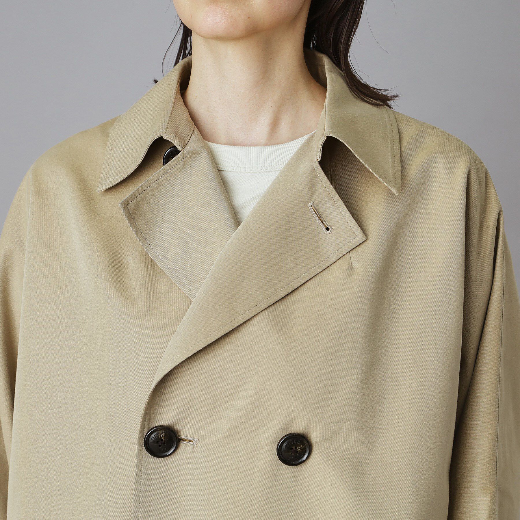 DRESSTERIOR「TICCA（ティッカ）テントトレンチコート」|トレンチコート|