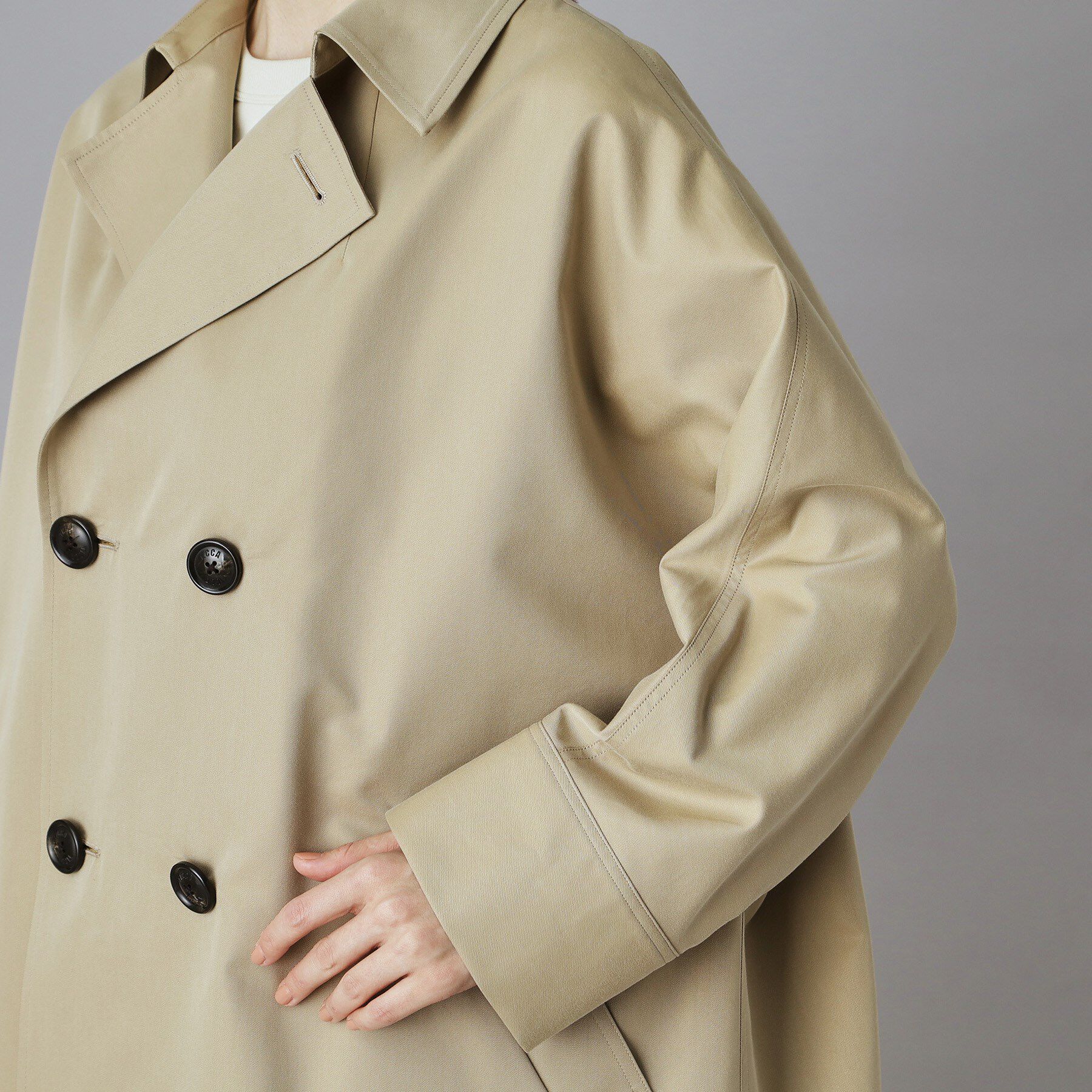 DRESSTERIOR「TICCA（ティッカ）テントトレンチコート」|トレンチコート|