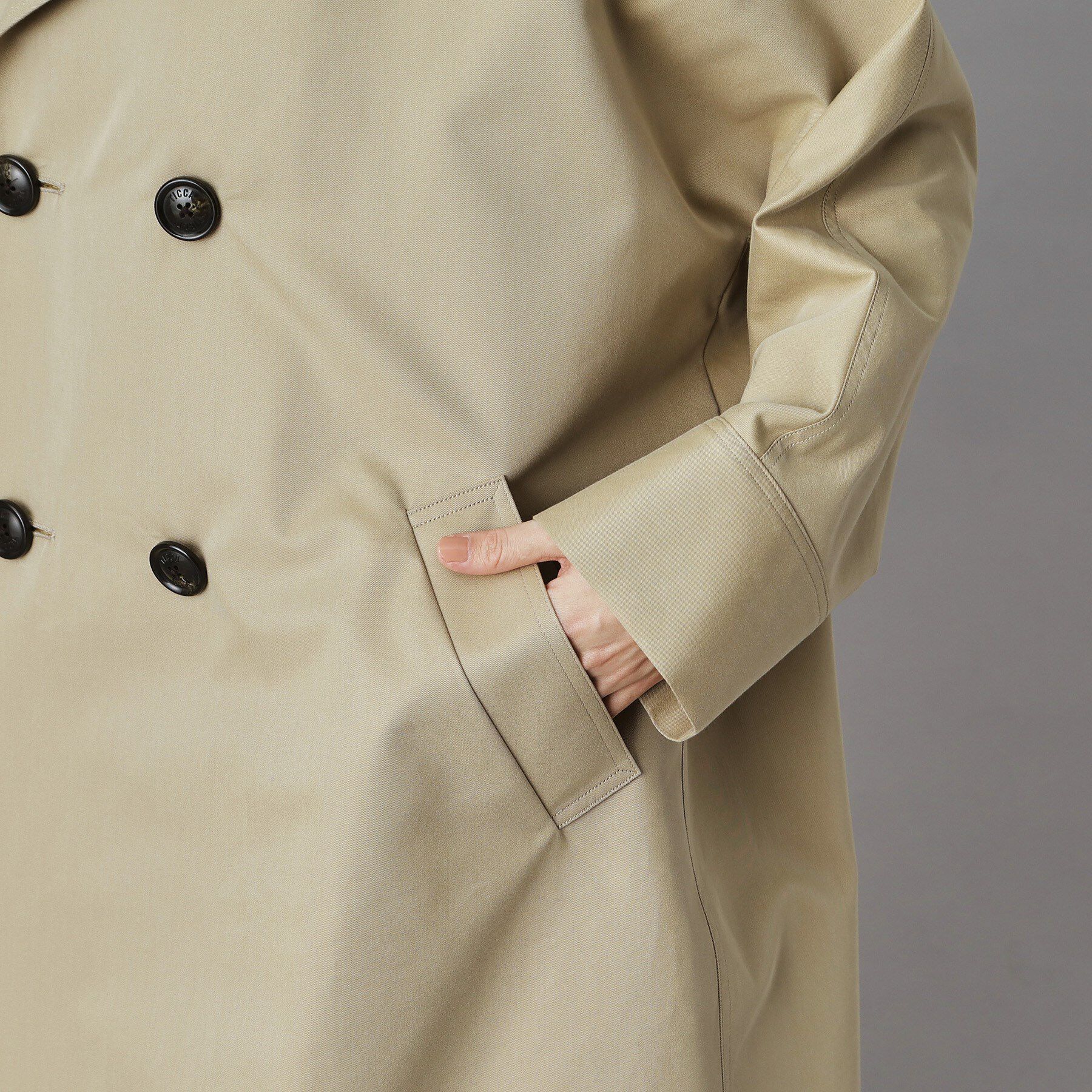 DRESSTERIOR「TICCA（ティッカ）テントトレンチコート」|トレンチコート|