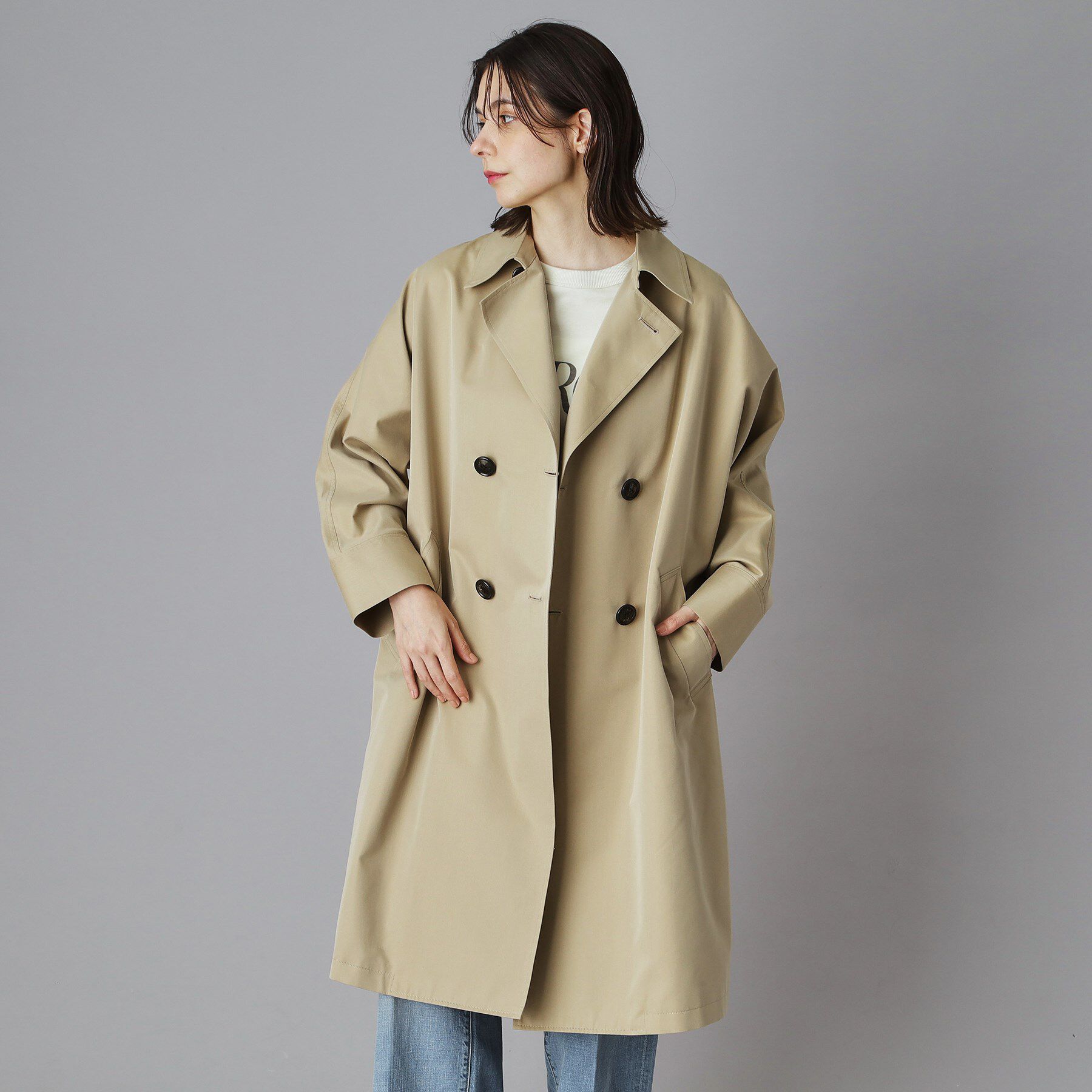 DRESSTERIOR「TICCA（ティッカ）テントトレンチコート」|トレンチコート|