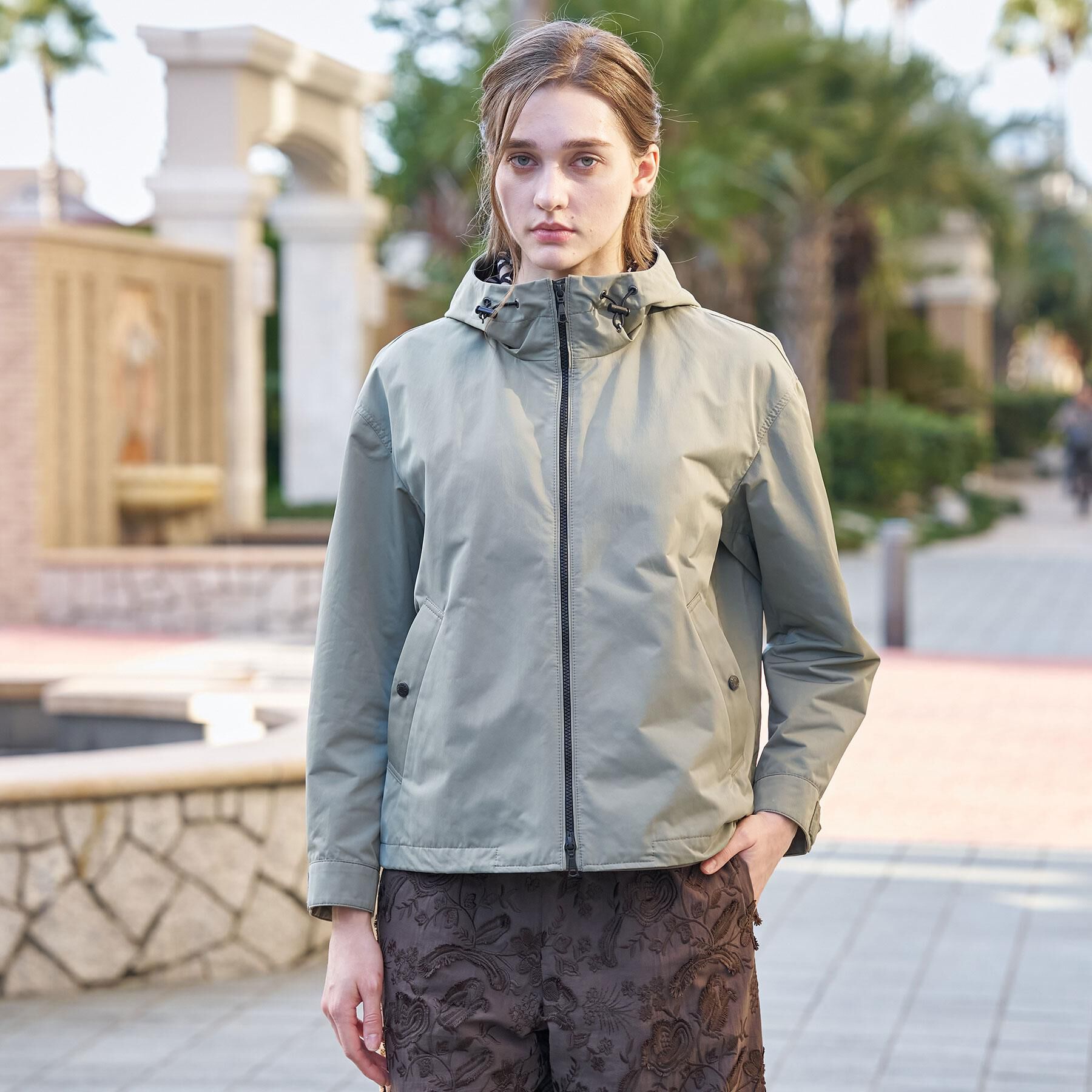 DRESSTERIOR「【撥水素材】レインマウンテンパーカー」|ブルゾン・スタジャン|