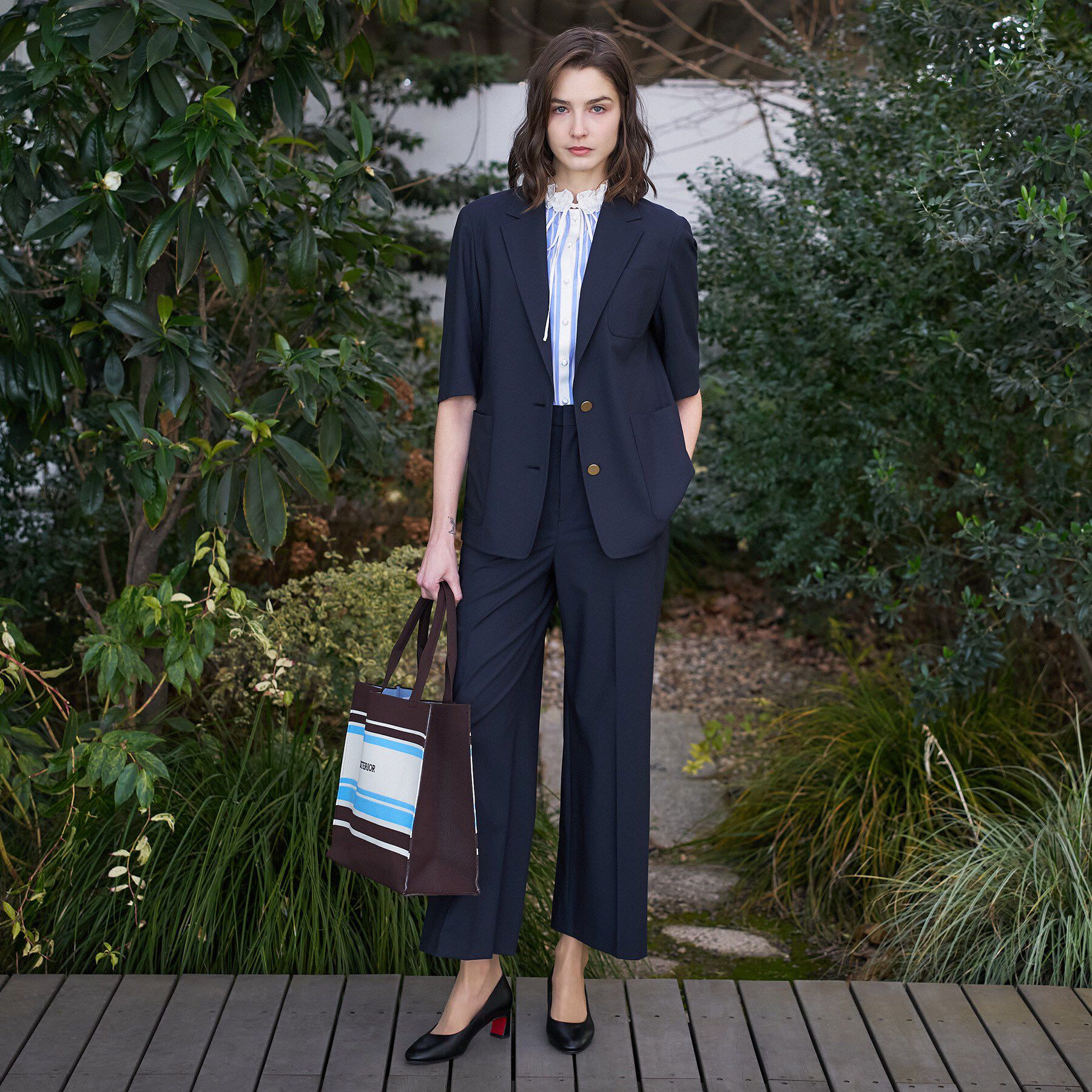 DRESSTERIOR「2WAYストレッチシングルジャケット」|テーラードジャケット|