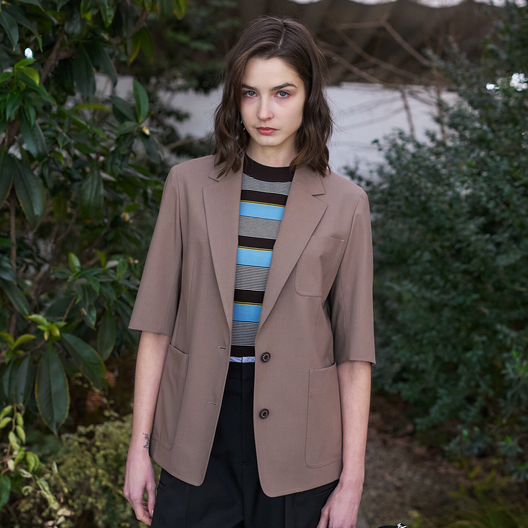 DRESSTERIOR「2WAYストレッチシングルジャケット」|テーラードジャケット|