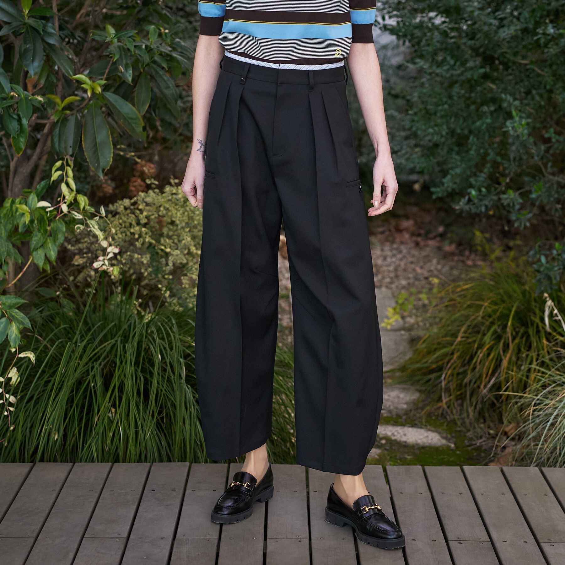 DRESSTERIOR「バレルレッグカーゴパンツ」|その他|