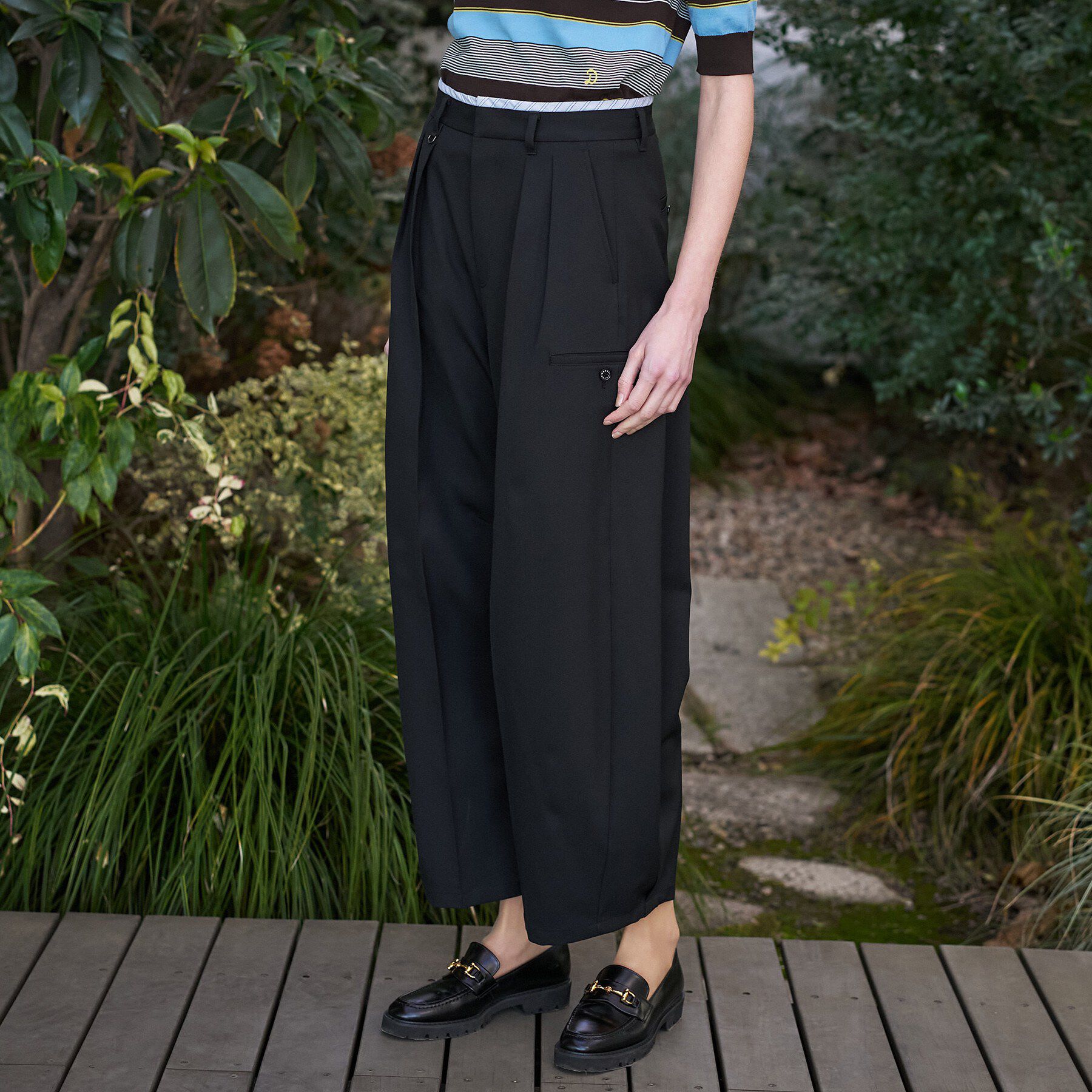 DRESSTERIOR「バレルレッグカーゴパンツ」|その他|