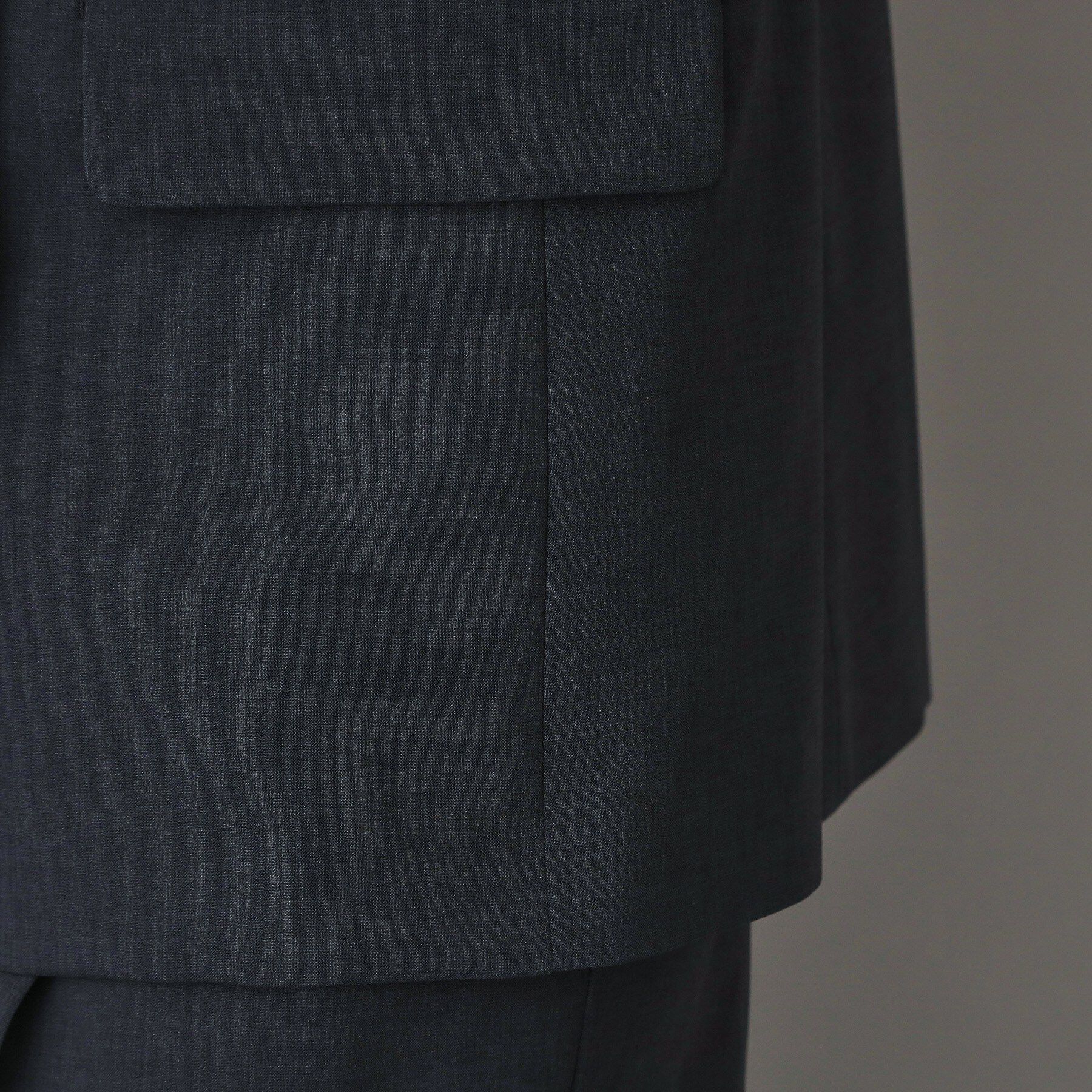 DRESSTERIOR「ウォッシャブルハーフスリーブダブルジャケット」|テーラードジャケット|